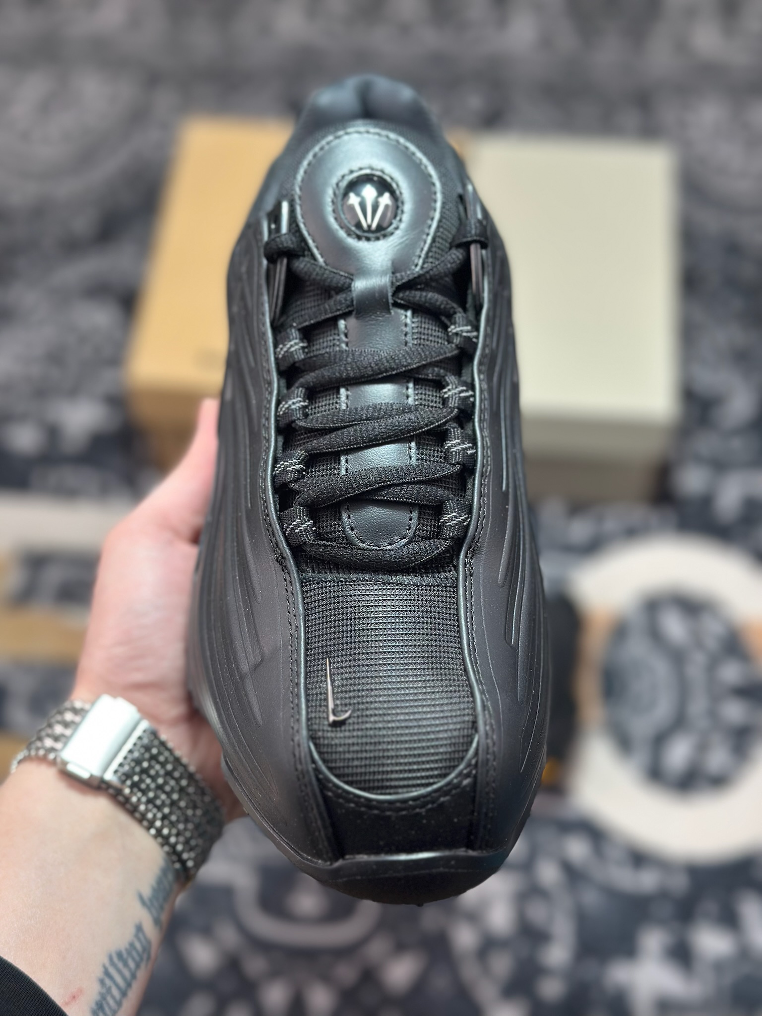 优选 原装级别 NOCTA x Nike Hot Step 12 “Black/Gunmetal” DZ7293-001
