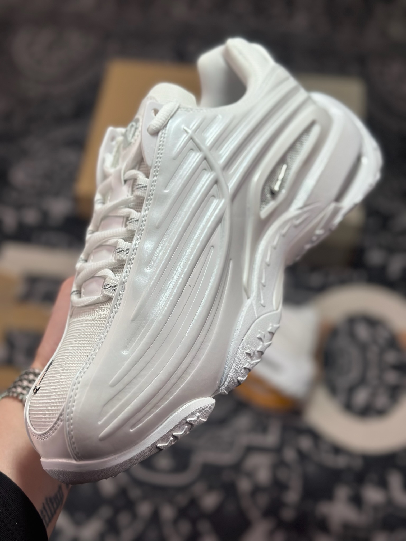 优选 原装级别 含45.5 完美复刻 目前市面最正确版本 NOCTA x Nike Hot Step Air Terra “White” 原鞋一致做法有脚床 DZ7293-100