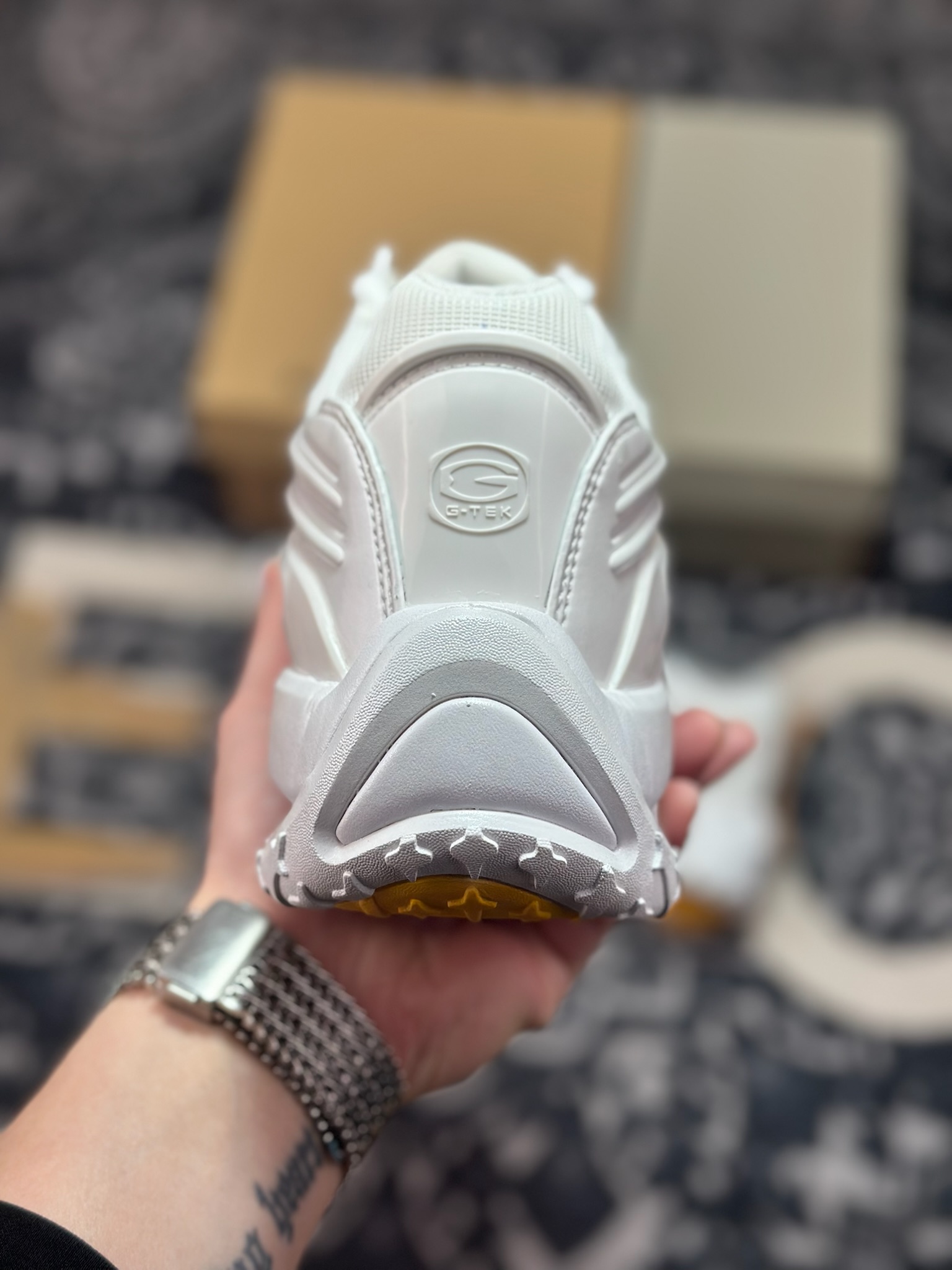 优选 原装级别 含45.5 完美复刻 目前市面最正确版本 NOCTA x Nike Hot Step Air Terra “White” 原鞋一致做法有脚床 DZ7293-100