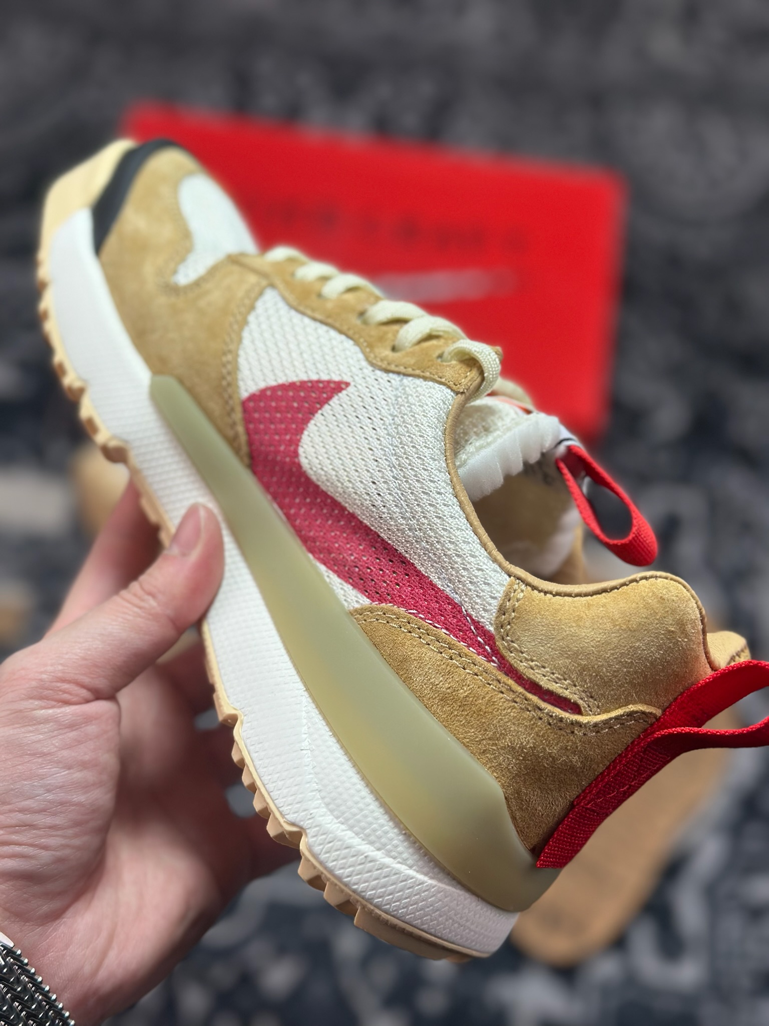 优选 原装级别 Tom Sachs x NK Craft Mars Yard Shoe 3.0舒适百搭防滑耐磨低帮生活休闲鞋 IF2885-100