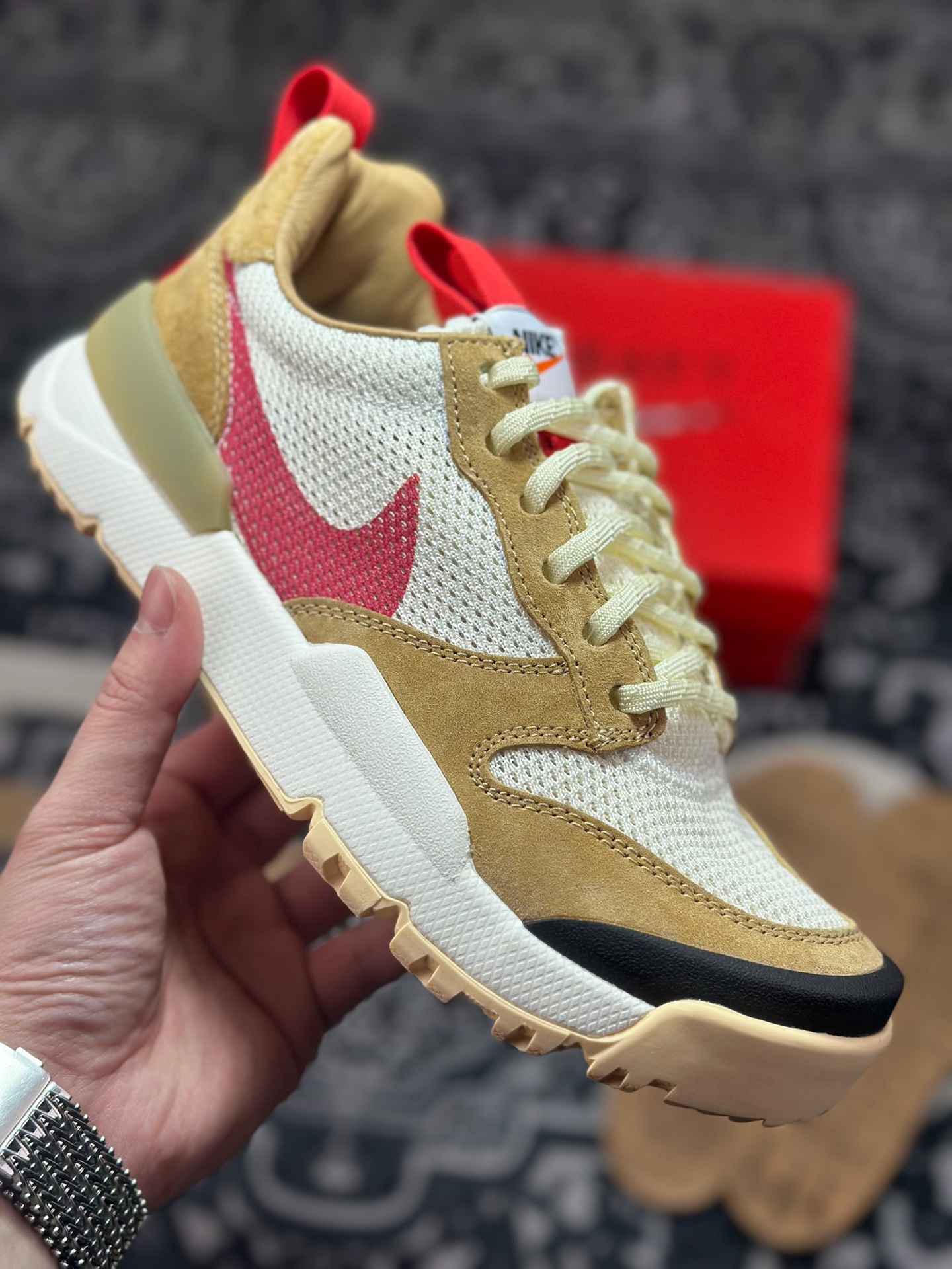 优选 原装级别 Tom Sachs x NK Craft Mars Yard Shoe 3.0舒适百搭防滑耐磨低帮生活休闲鞋 IF2885-100