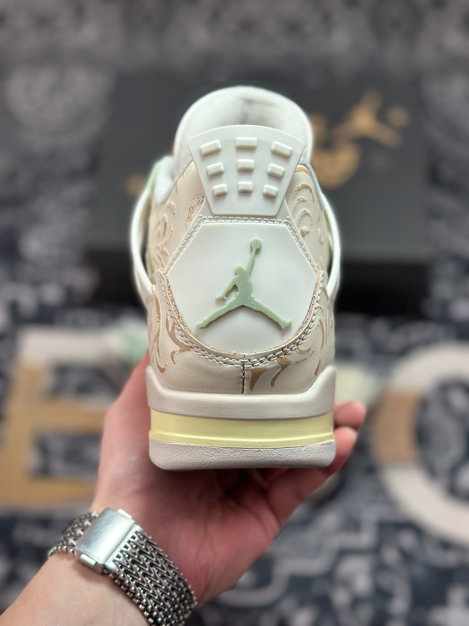 原装级别 Air Jordan 4 ” Somos Eternos ” 墨西哥 亡灵节主题 AJ4乔4 男子文化篮球鞋 IM8116-047