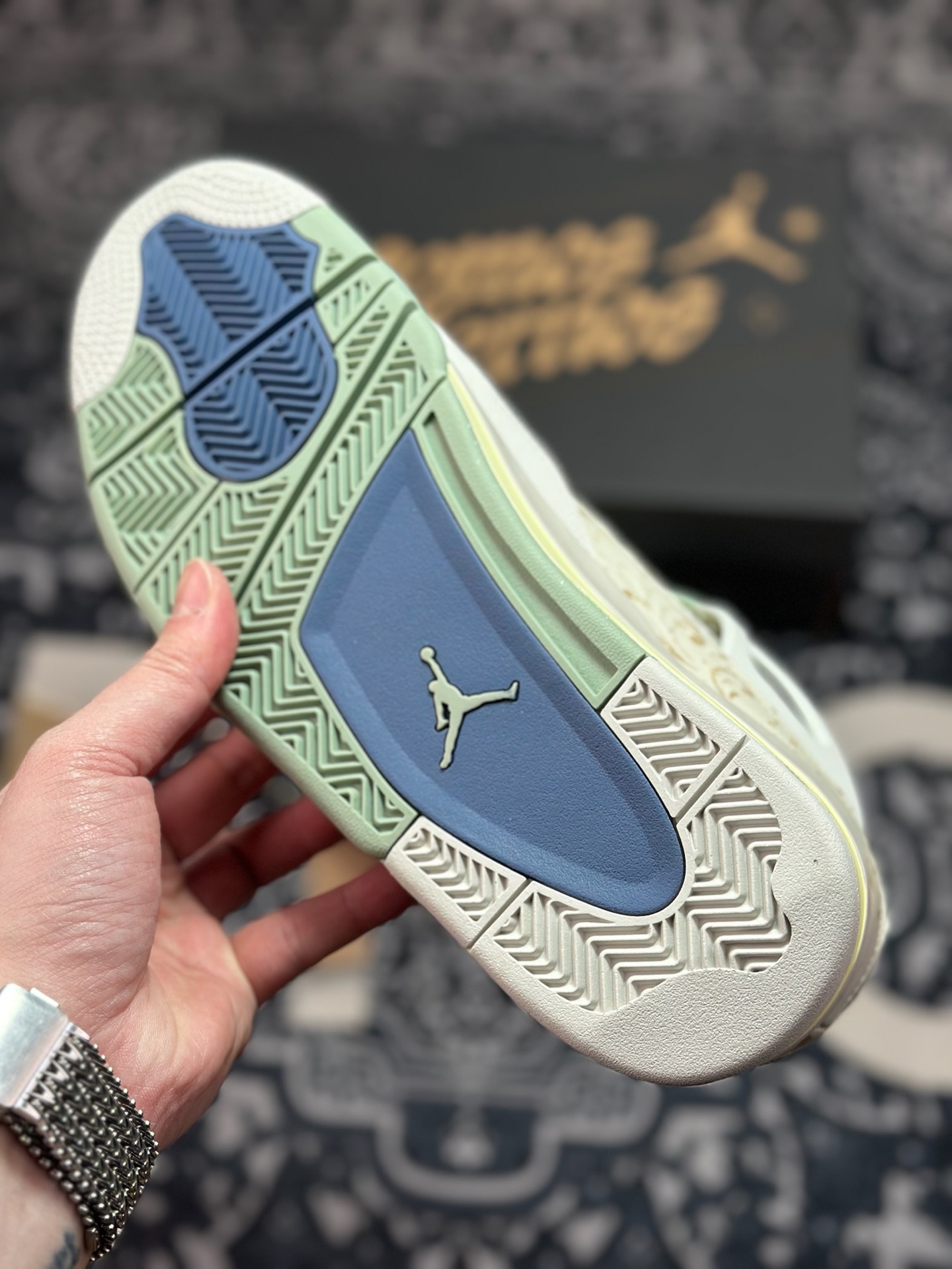 原装级别 Air Jordan 4 ” Somos Eternos ” 墨西哥 亡灵节主题 AJ4乔4 男子文化篮球鞋 IM8116-047