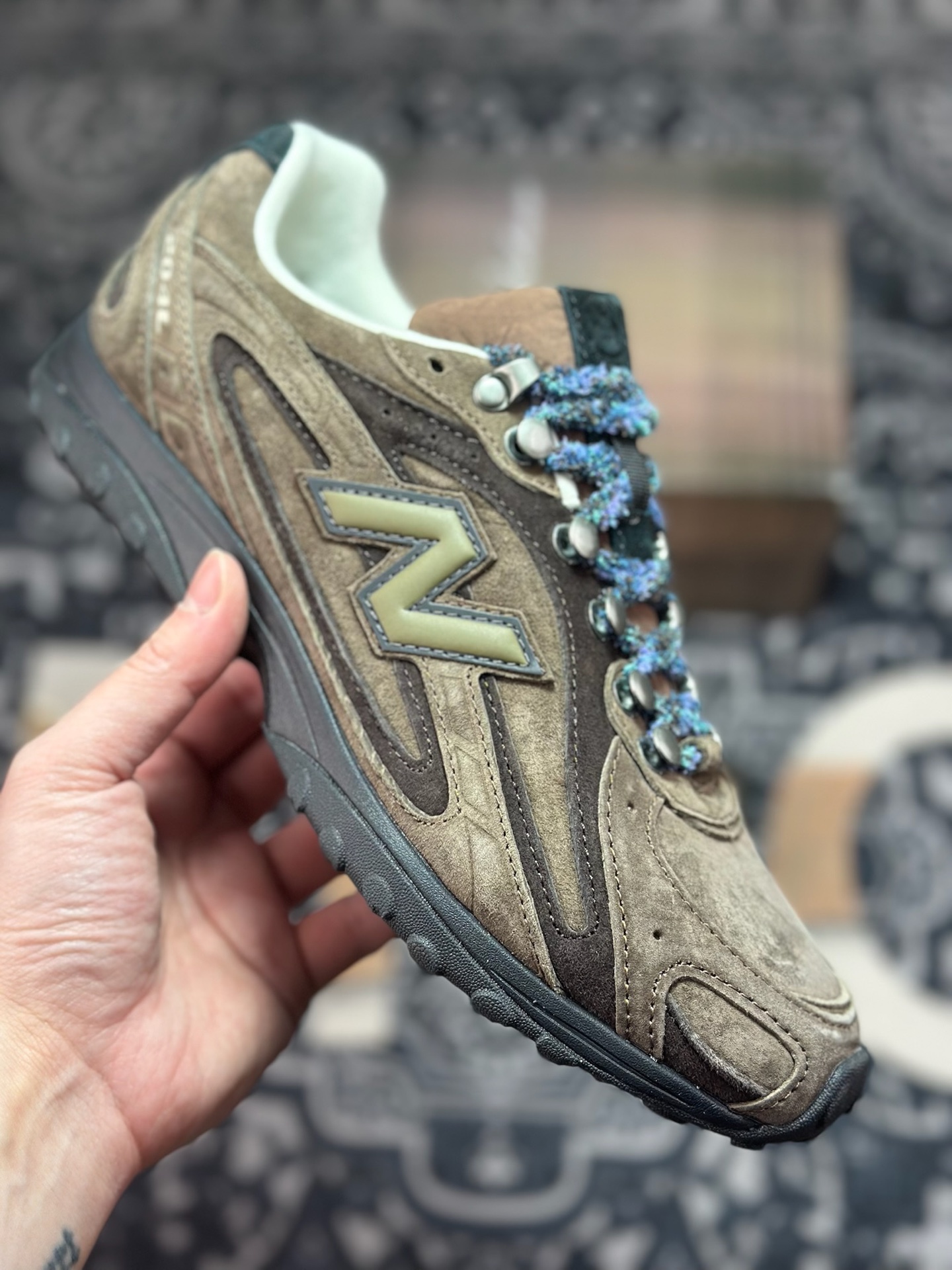 优选 原装级别 纯原版本 Basketcase x New Balance U204LBC1 联名款复古休闲鞋 薄底鞋