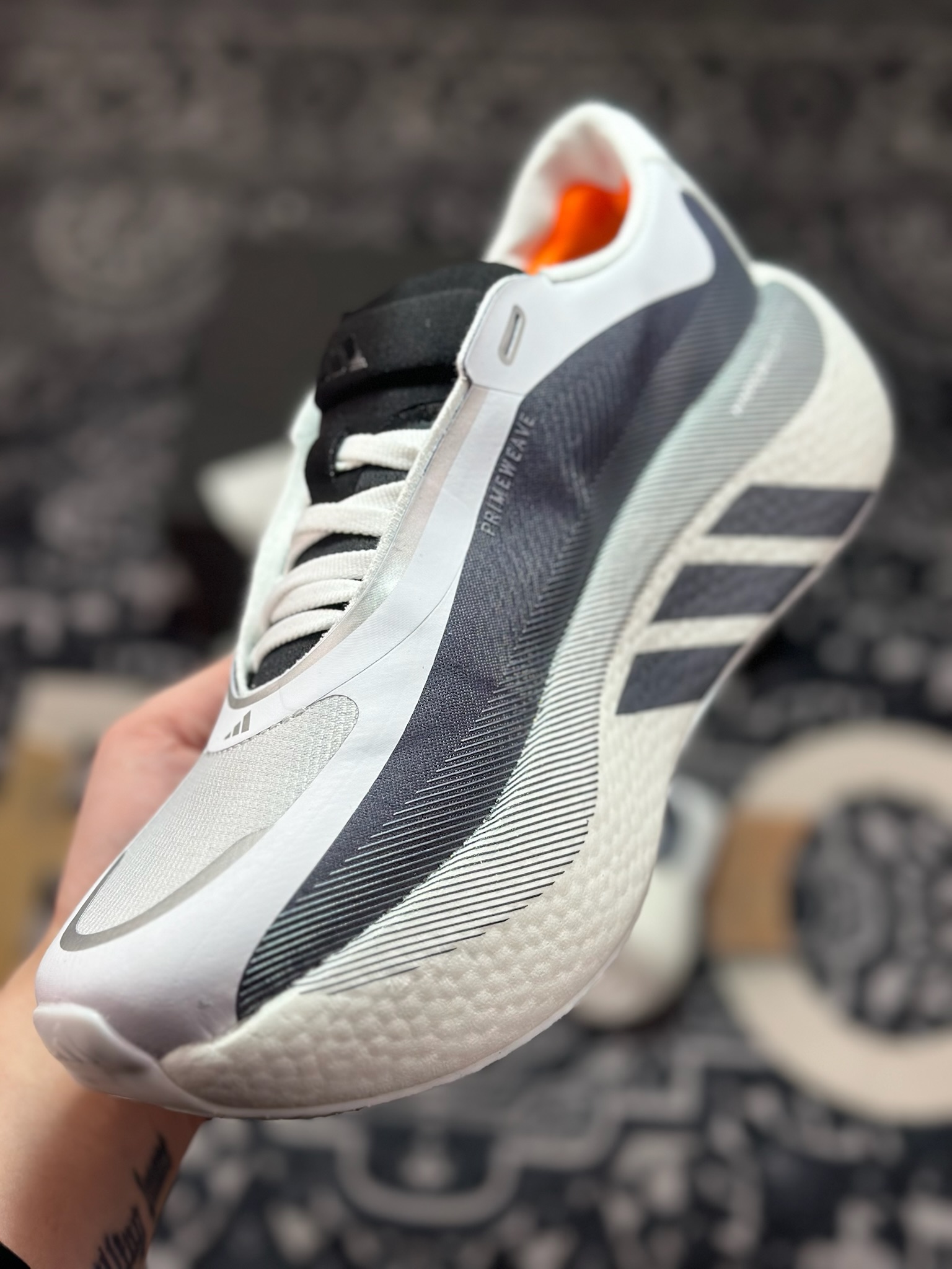 原装级别 AD Hyper Boost Edge M 轻量竞速运动跑鞋 KJ0751-Top High Quatity Cheap Sneakers Fashion Clothing Clothes Bags handbags Shoes of all Brand wholesale With The best Quality And Beautiful Price from China Factory Chinese suppliers wholesaler seller 原装级别 AD Hyper Boost Edge M 轻量竞速运动跑鞋 KJ0751