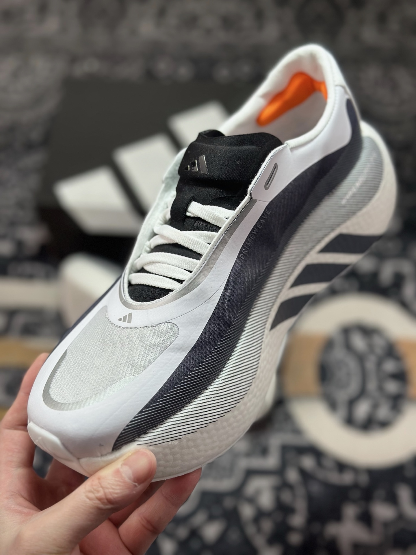 原装级别 AD Hyper Boost Edge M 轻量竞速运动跑鞋 KJ0751-Top High Quatity Cheap Sneakers Fashion Clothing Clothes Bags handbags Shoes of all Brand wholesale With The best Quality And Beautiful Price from China Factory Chinese suppliers wholesaler seller 原装级别 AD Hyper Boost Edge M 轻量竞速运动跑鞋 KJ0751