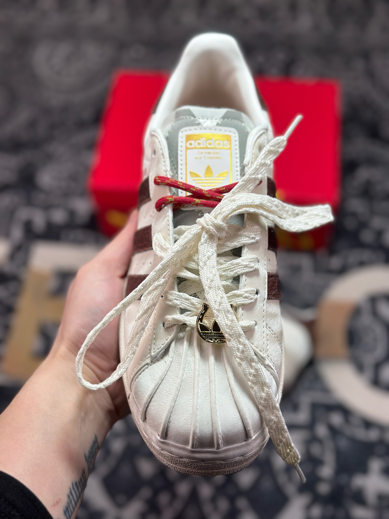 原装级别 AD Originals Super2 CNY 马年白棕红贝壳头 KJ6293-Top High Quatity Cheap Sneakers Fashion Clothing Clothes Bags handbags Shoes of all Brand wholesale With The best Quality And Beautiful Price from China Factory Chinese suppliers wholesaler seller 原装级别 AD Originals Super2 CNY 马年白棕红贝壳头 KJ6293
