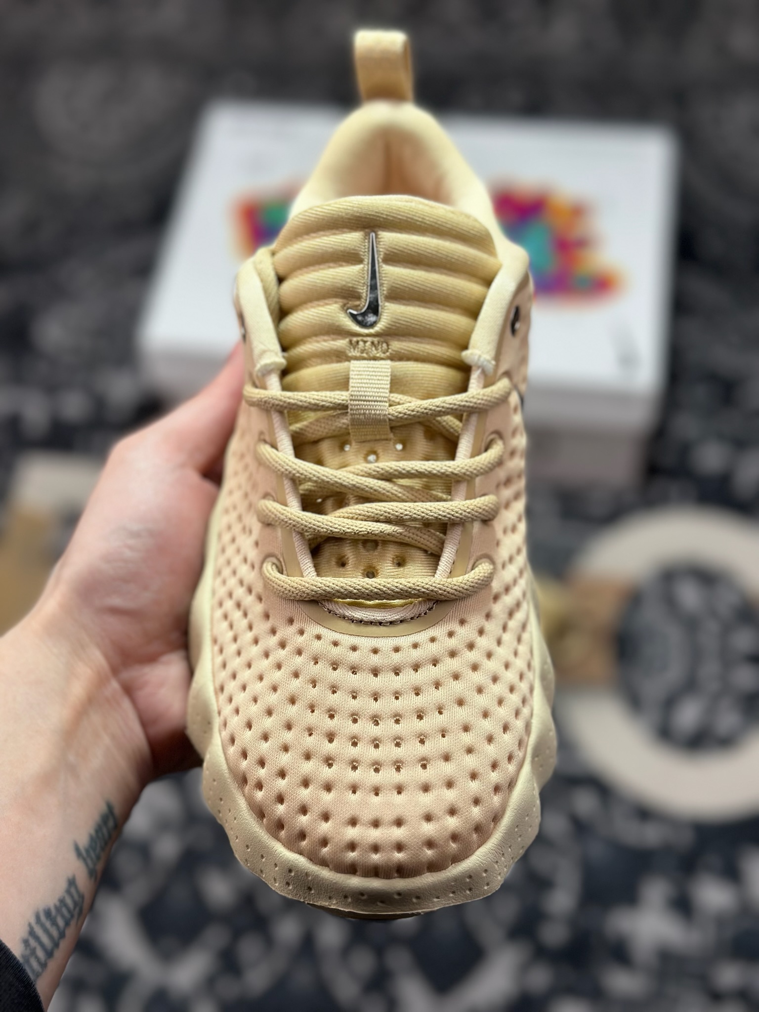 原厂级别 NK Mind 002 米色 新款低帮缓震透气舒适运动鞋 HQ4308-200 原厂级别 NK Mind 002 米色 新款低帮缓震透气舒适运动鞋 HQ4308-200