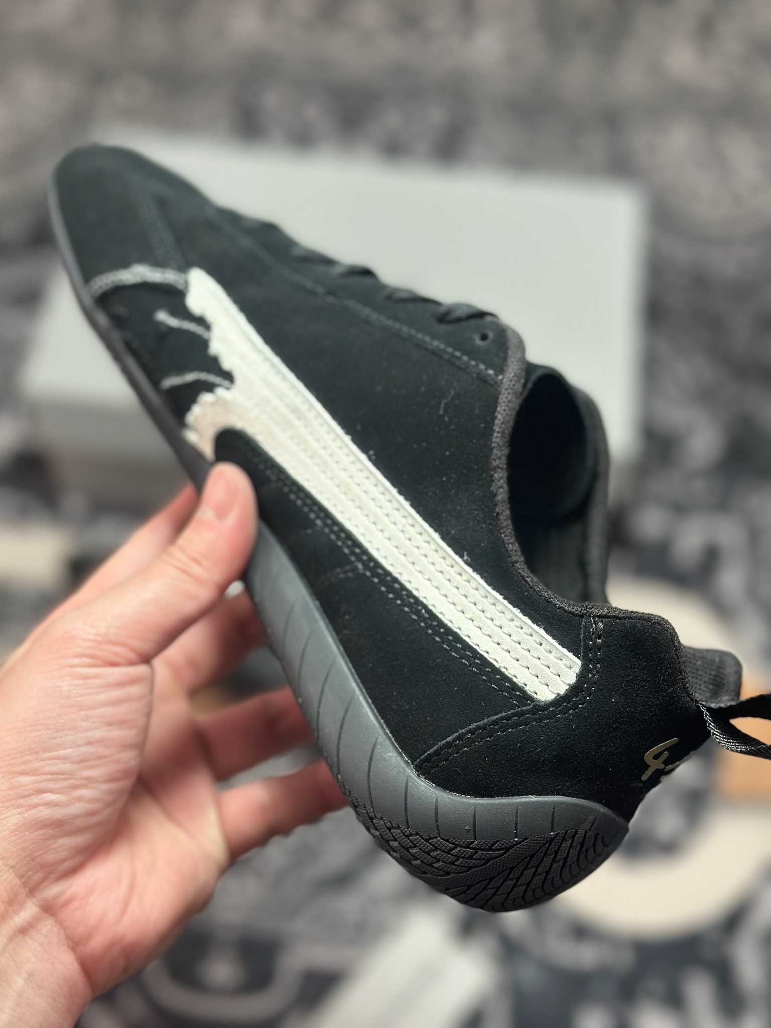 原装级别 Balenciaga x Puma 彪马 Speedcat 巴黎世家联名款低帮休闲鞋 406519-02-Top High Quatity Cheap Sneakers Fashion Clothing Clothes Bags handbags Shoes of all Brand wholesale With The best Quality And Beautiful Price from China Factory Chinese suppliers wholesaler seller 原装级别 Balenciaga x Puma 彪马 Speedcat 巴黎世家联名款低帮休闲鞋 406519-02