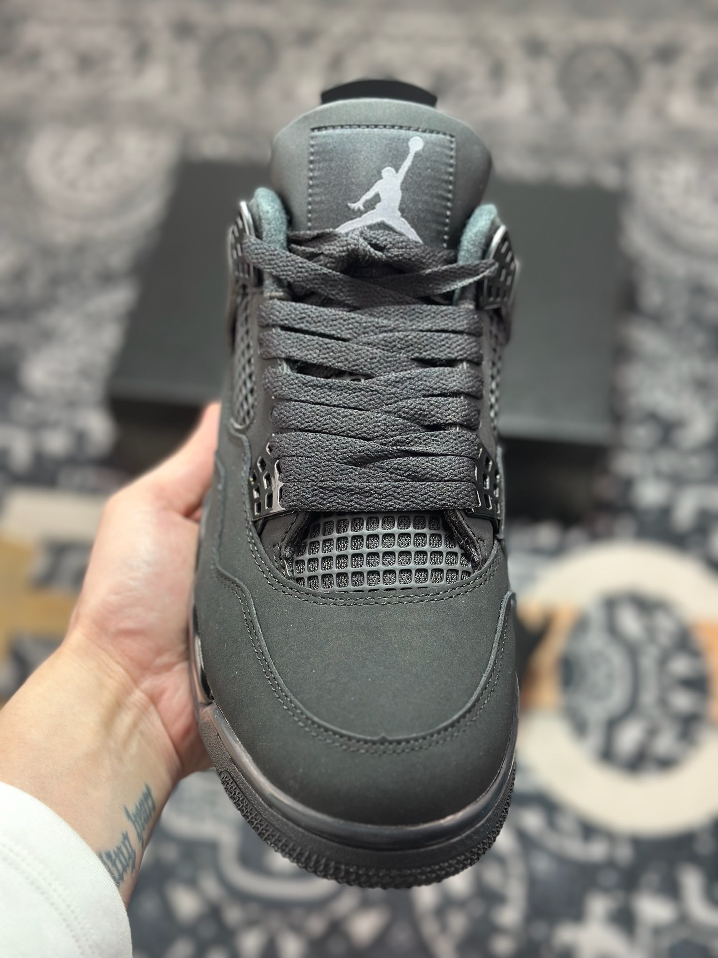 原装级别 Jordan Air Jordan 4 ”Black Cat” 黑猫 黑色 FV5029-010-Top High Quatity Cheap Sneakers Fashion Clothing Clothes Bags handbags Shoes of all Brand wholesale With The best Quality And Beautiful Price from China Factory Chinese suppliers wholesaler seller 原装级别 Jordan Air Jordan 4 ”Black Cat” 黑猫 黑色 FV5029-010