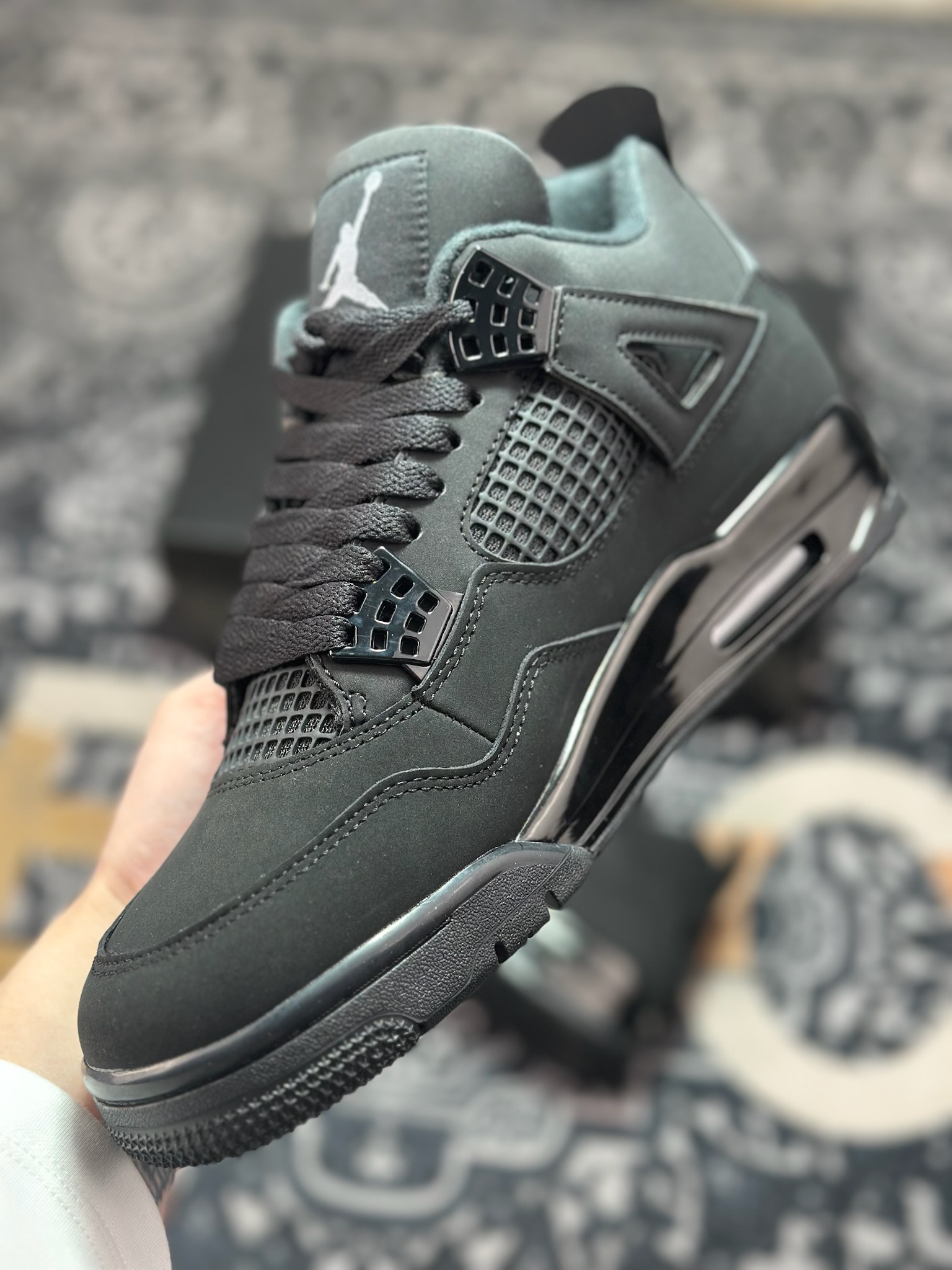 原装级别 Jordan Air Jordan 4 ”Black Cat” 黑猫 黑色 FV5029-010-Top High Quatity Cheap Sneakers Fashion Clothing Clothes Bags handbags Shoes of all Brand wholesale With The best Quality And Beautiful Price from China Factory Chinese suppliers wholesaler seller 原装级别 Jordan Air Jordan 4 ”Black Cat” 黑猫 黑色 FV5029-010