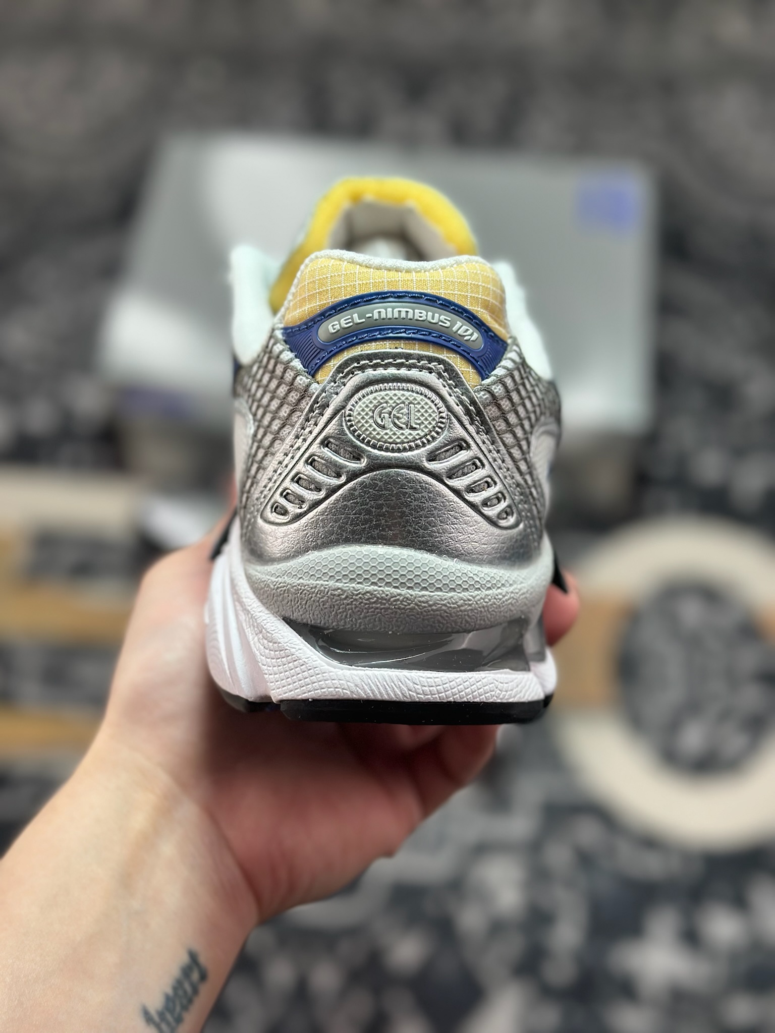 原装级别 INVINCIBLE x Asics Gel-Nimbus 10.1 银蓝色 亚瑟士复古先锋潮流拼接休闲跑步鞋 1203A814-021-Top High Quatity Cheap Sneakers Fashion Clothing Clothes Bags handbags Shoes of all Brand wholesale With The best Quality And Beautiful Price from China Factory Chinese suppliers wholesaler seller 原装级别 INVINCIBLE x Asics Gel-Nimbus 10.1 银蓝色 亚瑟士复古先锋潮流拼接休闲跑步鞋 1203A814-021