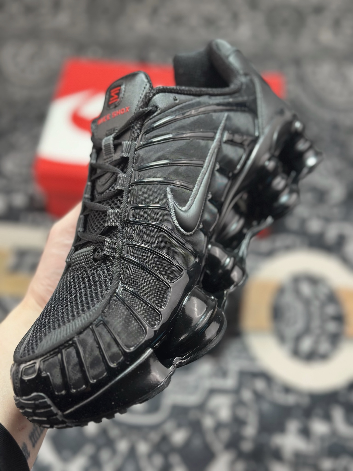 优选 原装级别 NK Shox TL 全掌气柱缓震休闲运动跑步鞋 AR3566-002