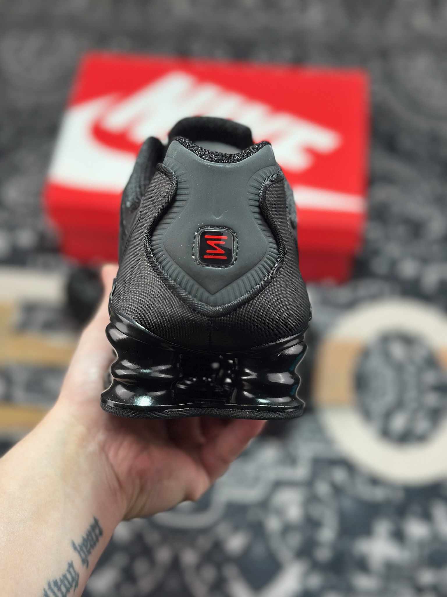 优选 原装级别 NK Shox TL 全掌气柱缓震休闲运动跑步鞋 AR3566-002