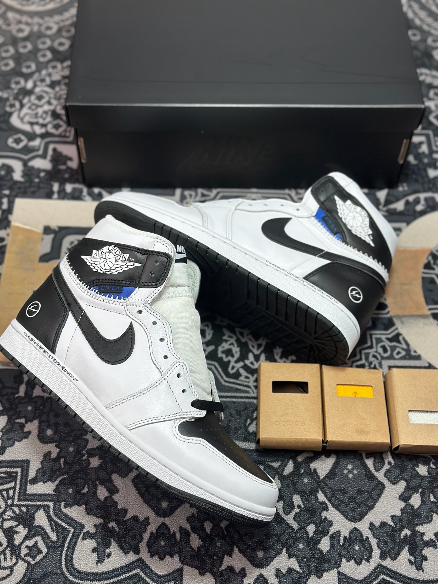 0 优选 原装级别 Union LA x Fragment Design x Air Jordan AJ1 Retro High NRG 藤原浩三方联名四色拼接灰 闪电黑白 II7282-100-Top High Quatity Cheap Sneakers Fashion Clothing Clothes Bags handbags Shoes of all Brand wholesale With The best Quality And Beautiful Price from China Factory Chinese suppliers wholesaler seller 0 优选 原装级别 Union LA x Fragment Design x Air Jordan AJ1 Retro High NRG 藤原浩三方联名四色拼接灰 闪电黑白 II7282-100