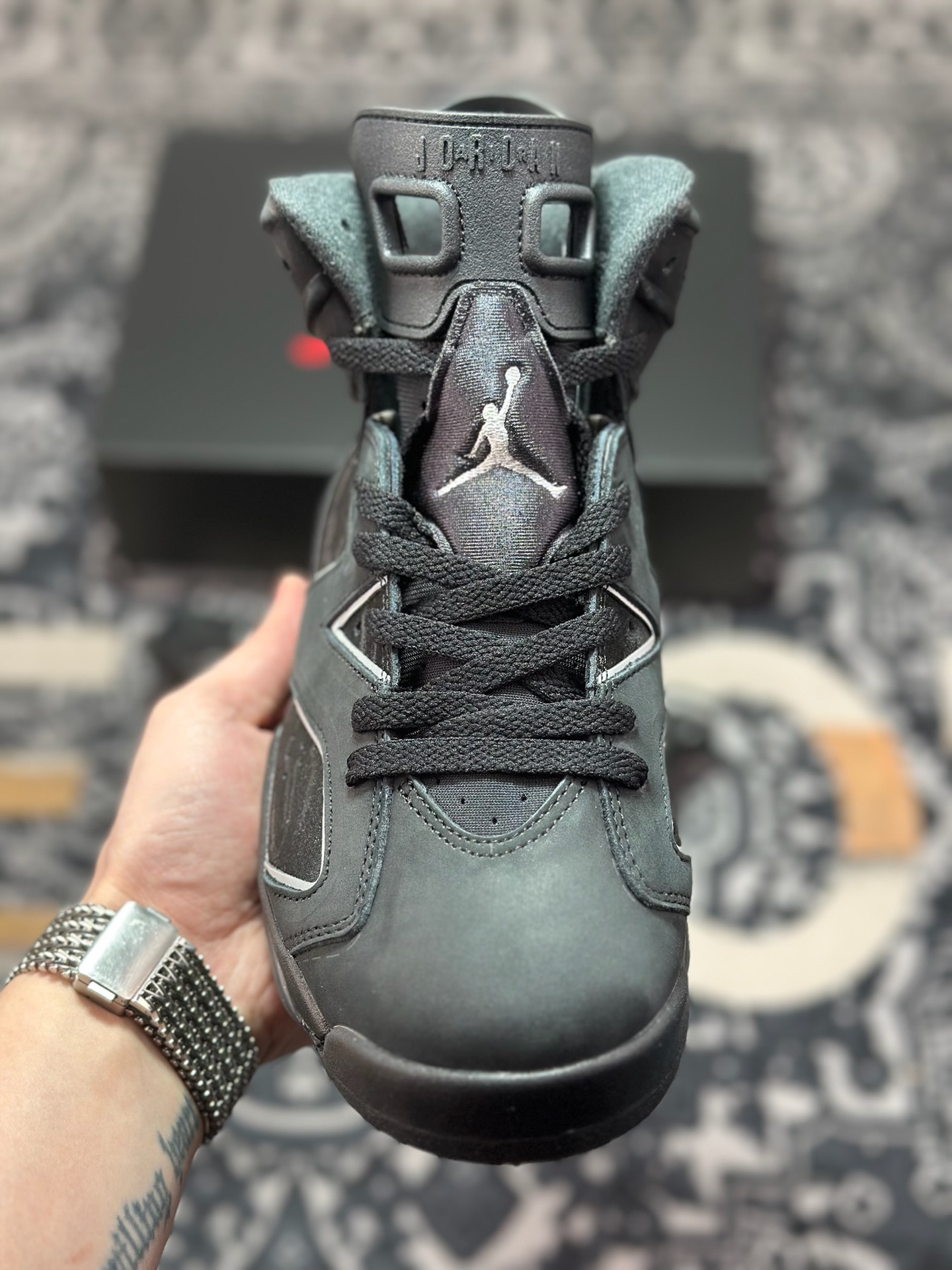 D3480 优选 原装级别 原装毒版本 Air Jordan 6 “Cap & Gown” 酷黑色 IR2266-010