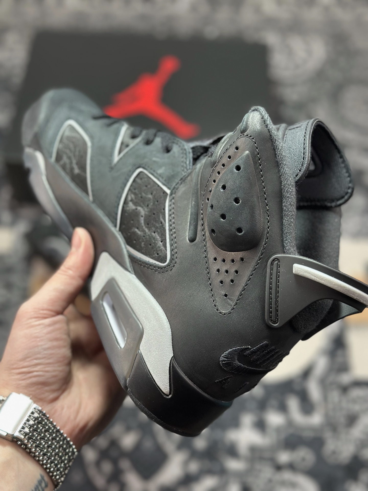 D3480 优选 原装级别 原装毒版本 Air Jordan 6 “Cap & Gown” 酷黑色 IR2266-010