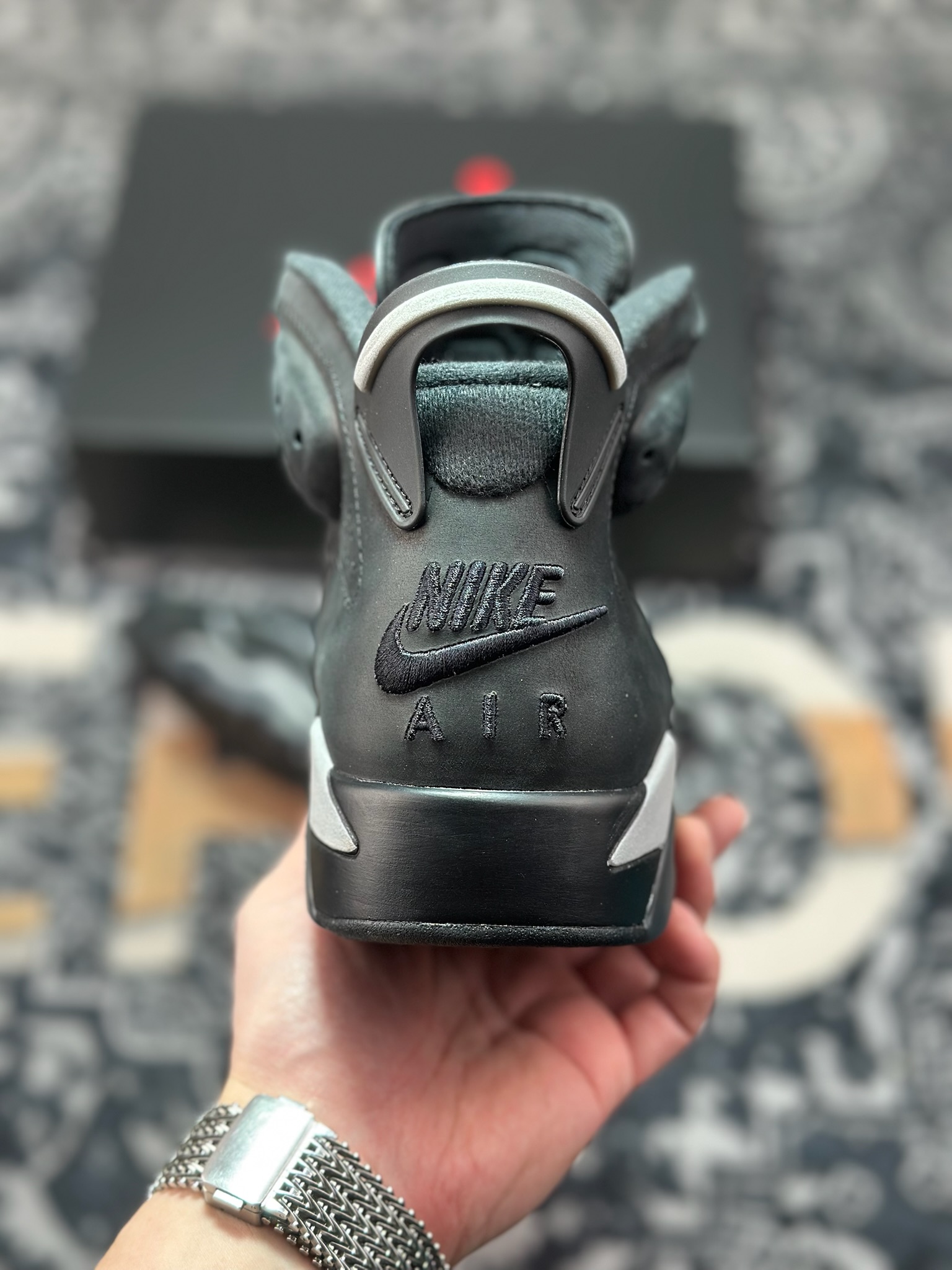 D3480 优选 原装级别 原装毒版本 Air Jordan 6 “Cap & Gown” 酷黑色 IR2266-010