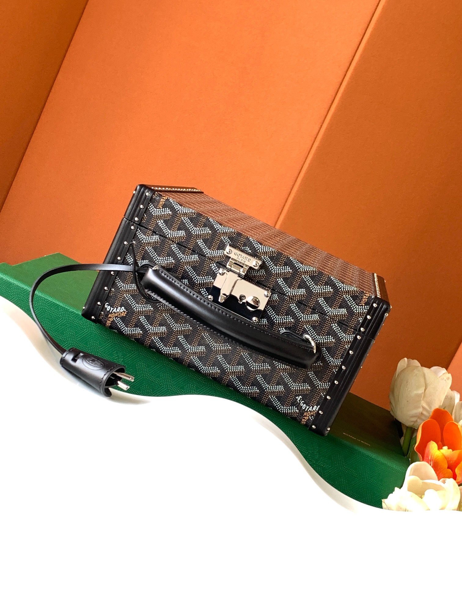 Goyard JOUX Watch Case 6 Watches Travel Case