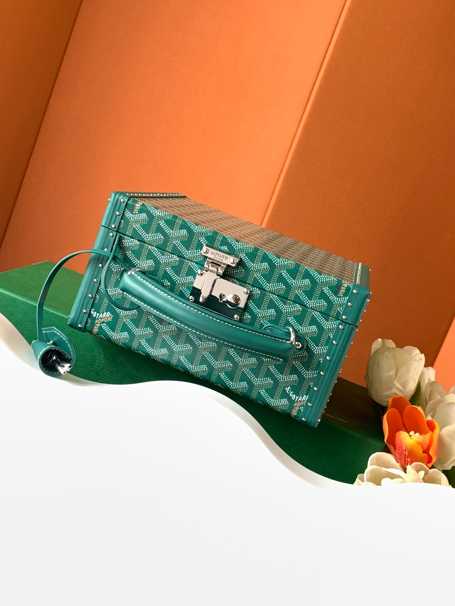 Goyard JOUX Watch Case 6 Watches Travel Case