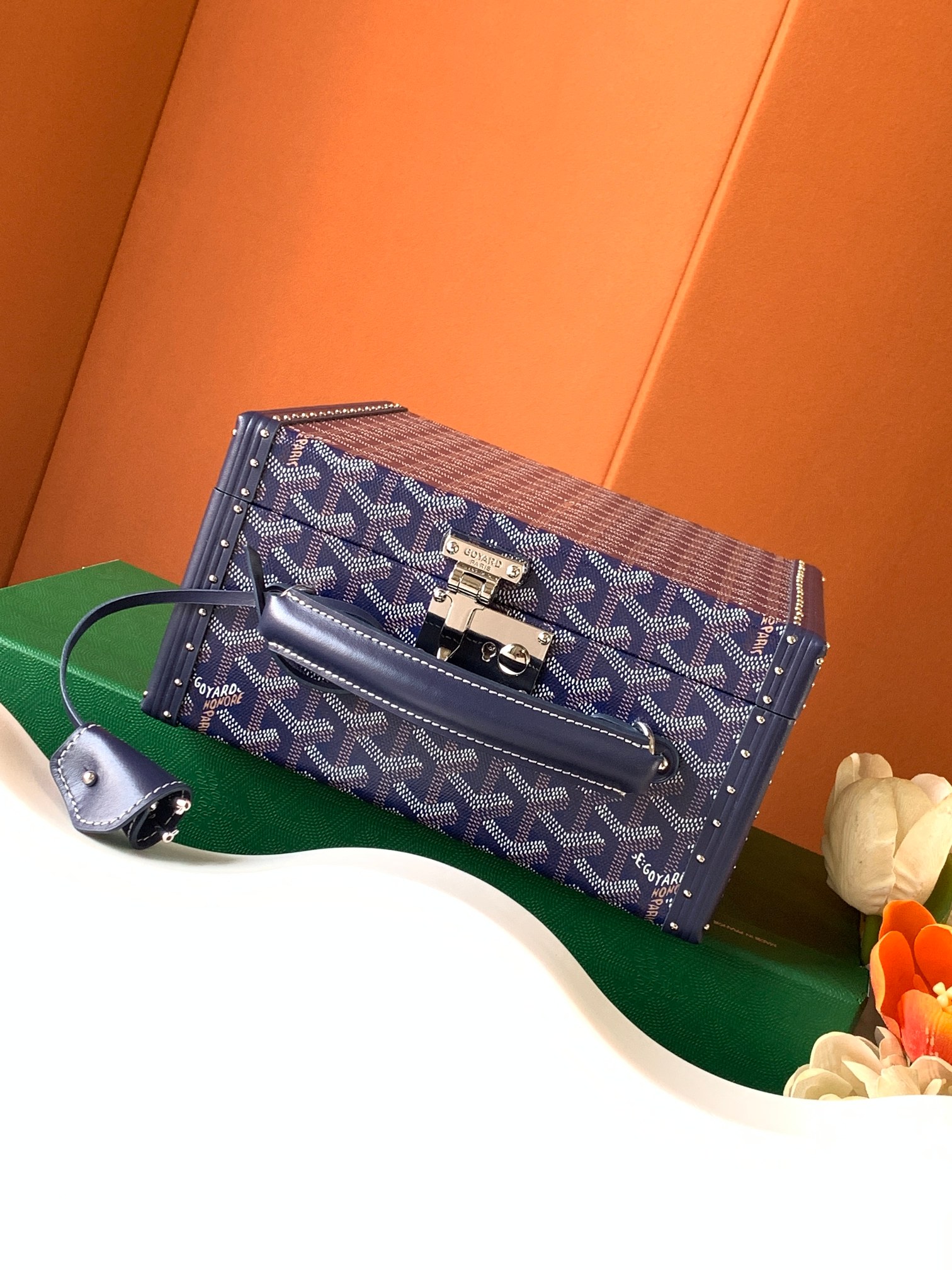 Goyard JOUX Watch Case 6 Watches Travel Case