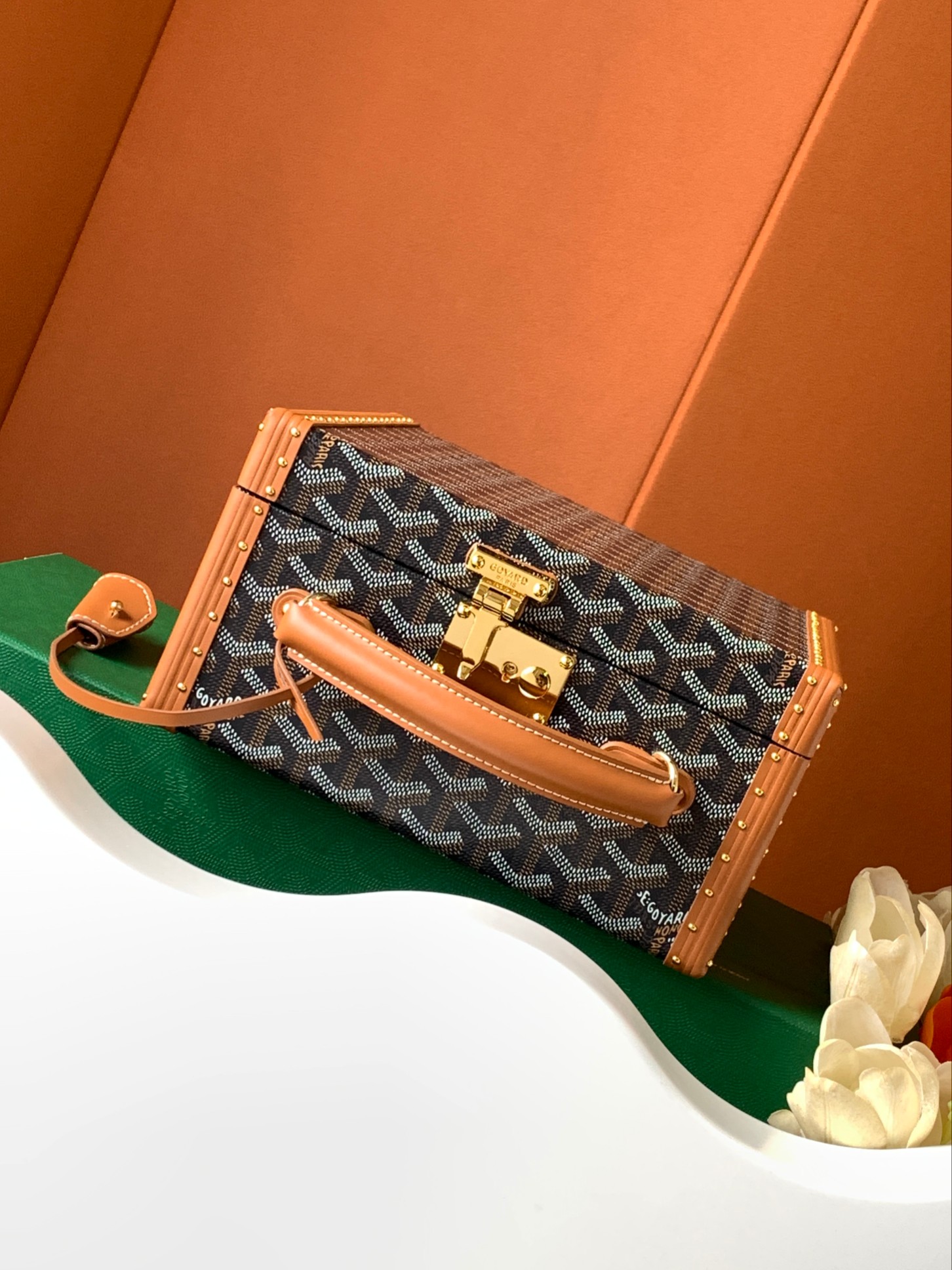 Goyard JOUX Watch Case 6 Watches Travel Case
