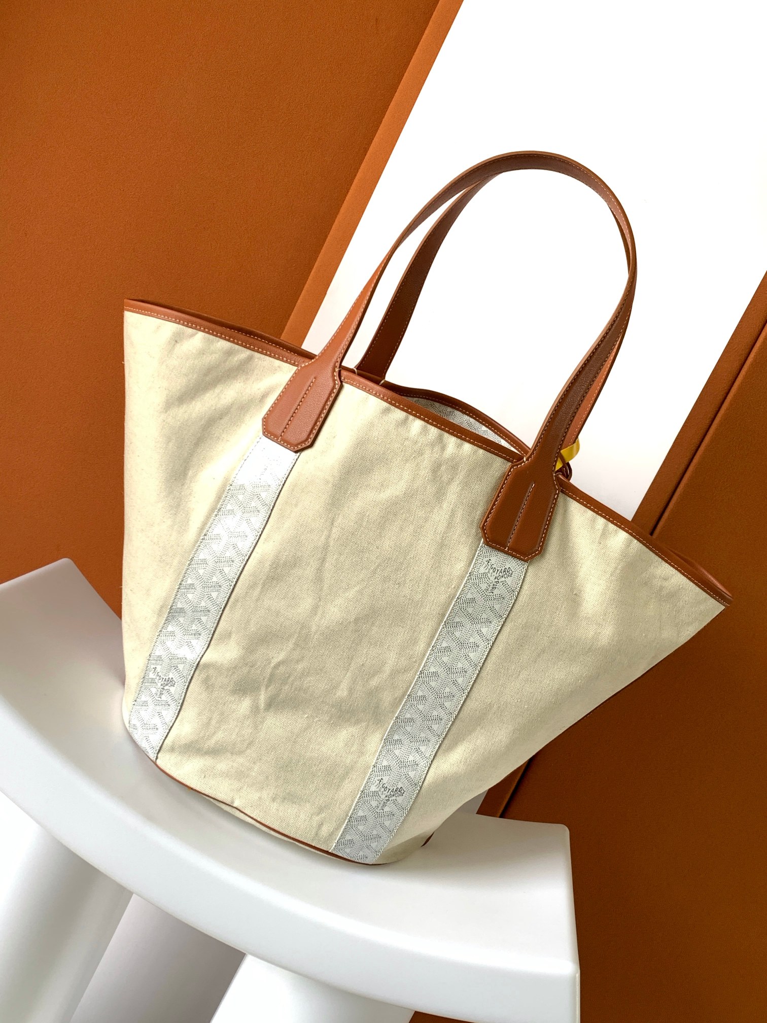 Goyard GOYARD Belbarra 沙滩包 帆布包 两面用 都是软软的料子 满满高级感的慵懒风