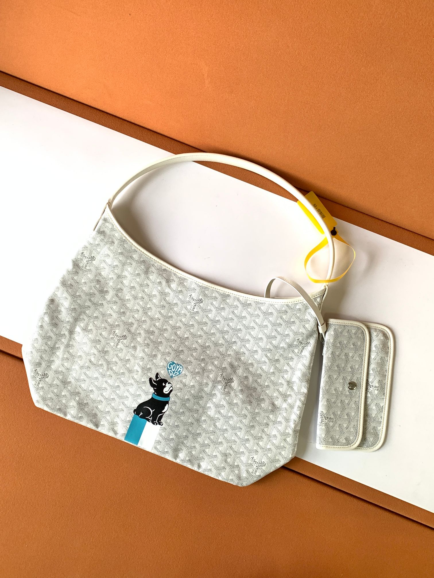Goyard hobo 法斗爱心版 帆布包