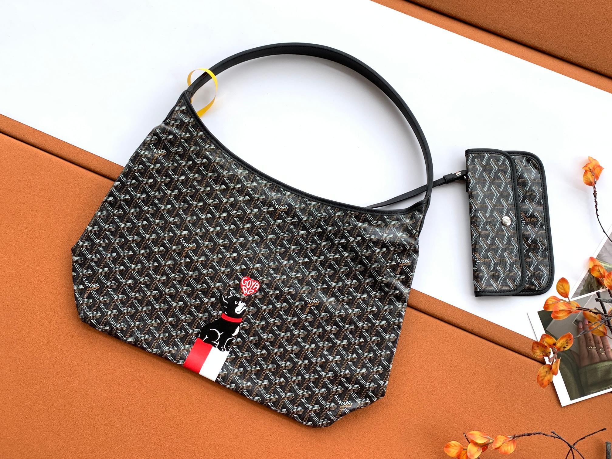 Goyard hobo 法斗爱心版 帆布包