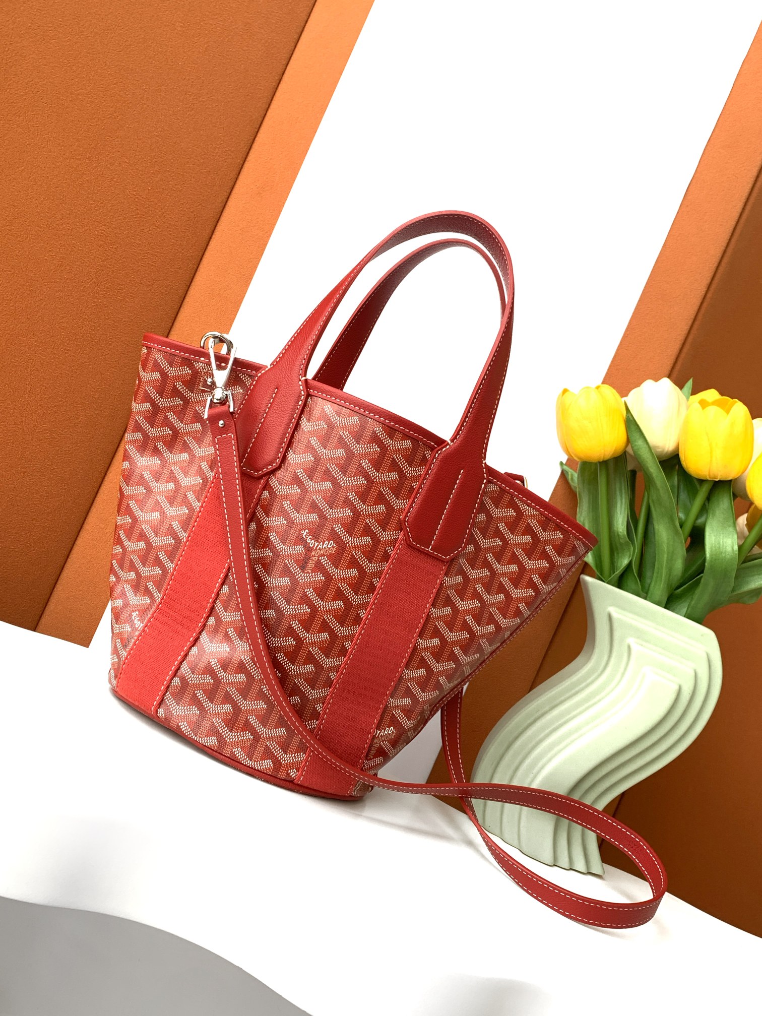 Goyard Goyard红色限定Belhar本命年红色旺财旺福气