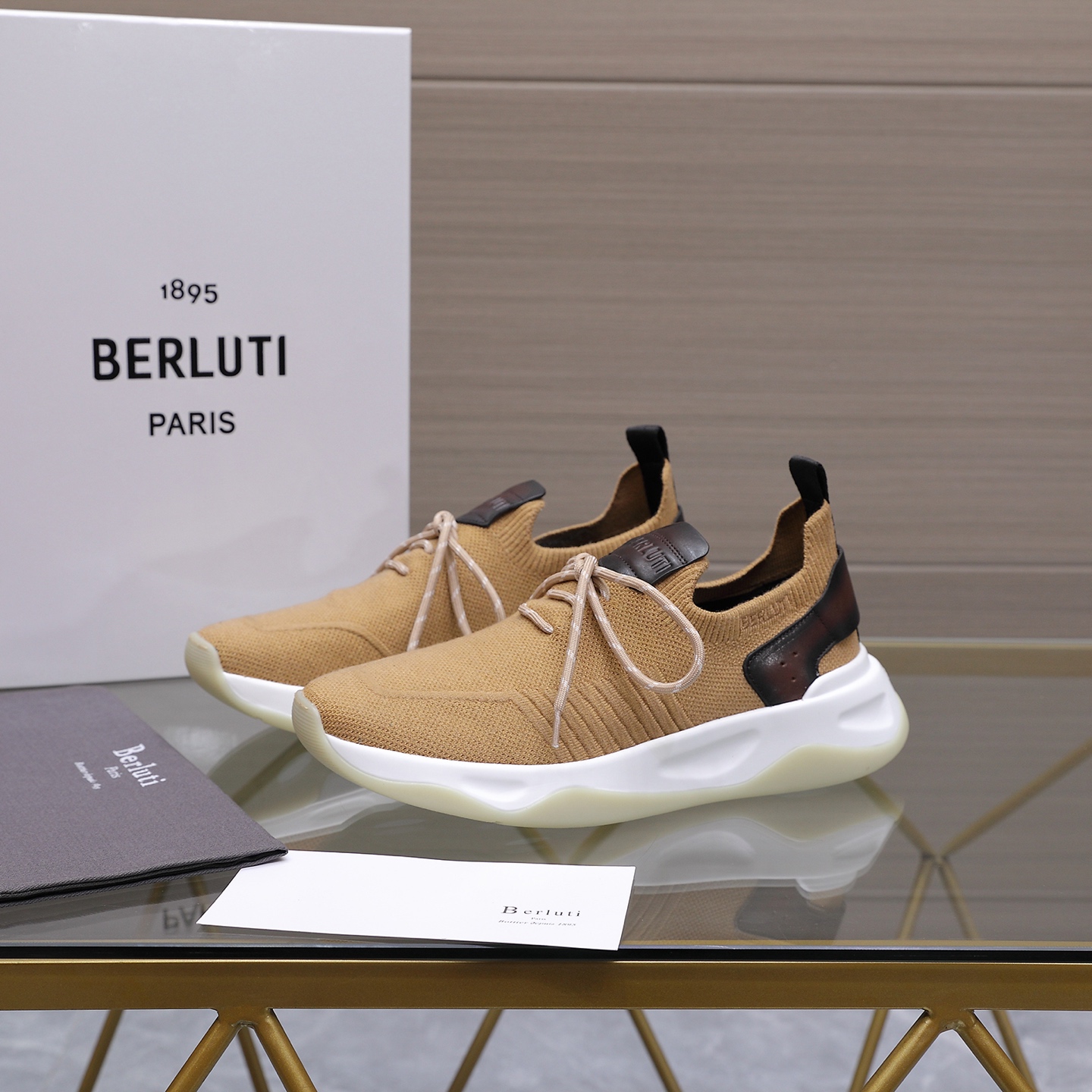 [Berluti] Top @ Talla: 39-45 (38.46.47 se puede personalizar) Berluti, los nuevos zapatos deportivos para hombres de cu…