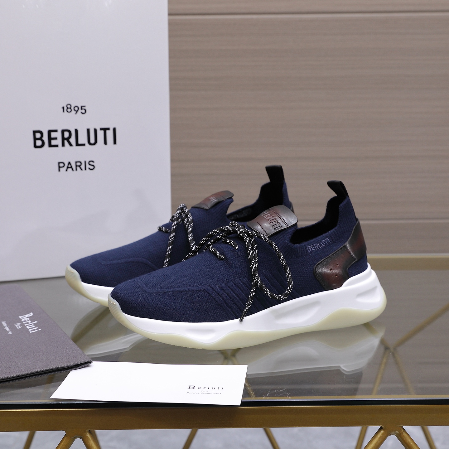 [Berluti] Top @ Talla: 39-45 (38.46.47 se puede personalizar) Berluti, los nuevos zapatos deportivos para hombres de cu…