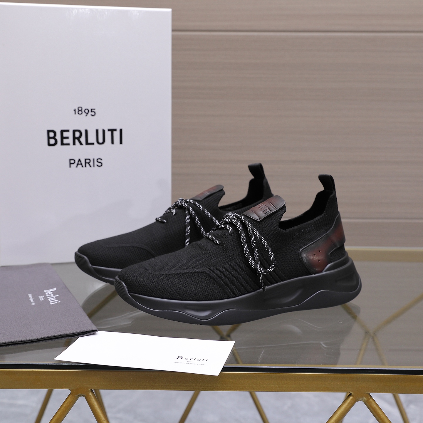 [Berluti] Top @ Talla: 39-45 (38.46.47 se puede personalizar) Berluti, los nuevos zapatos deportivos para hombres de cu…