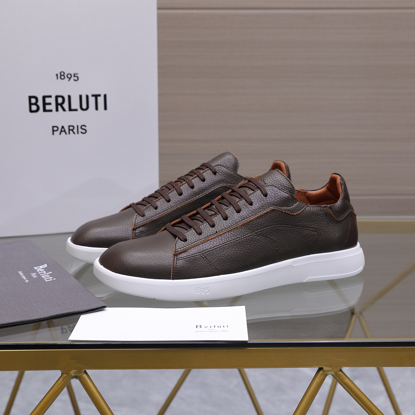 [Berluti] Top @ Tamaño: 39-45 (38.46.47 se puede personalizar) Los mejores zapatos casuales boutique para hombres de al…