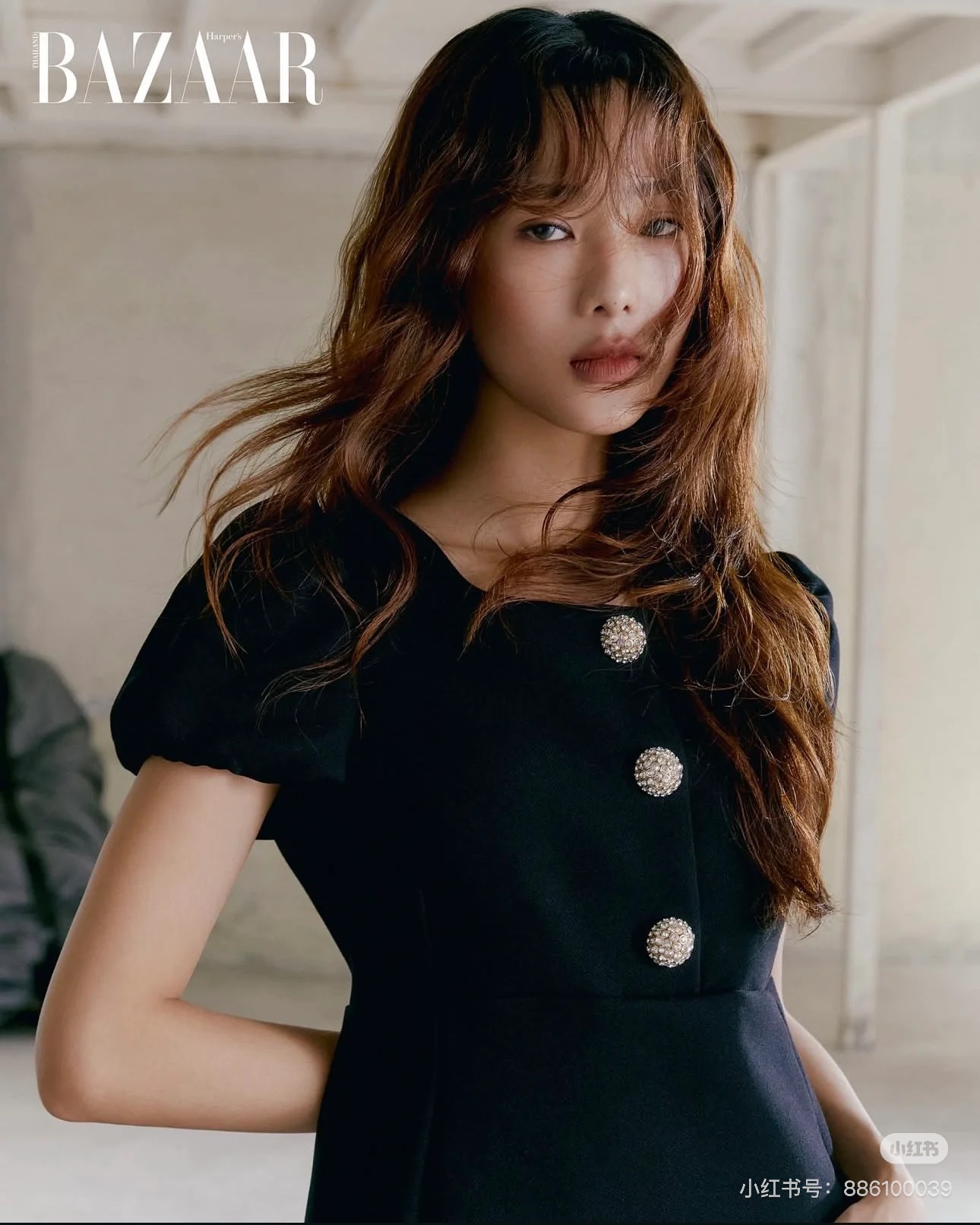 Elegant Wool Little Black Dress with Czech Crystal Buttons & Silk Lining 7 i1755938056356 5448 0 7