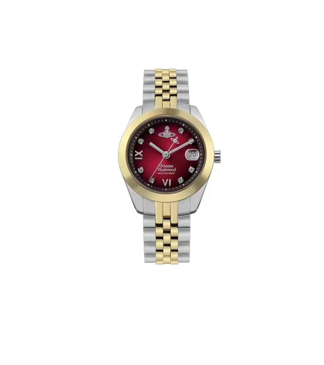 Vivienne Westwood China-Exclusive Timepiece, featuring a Bordeaux cherry - Comprehensive 8