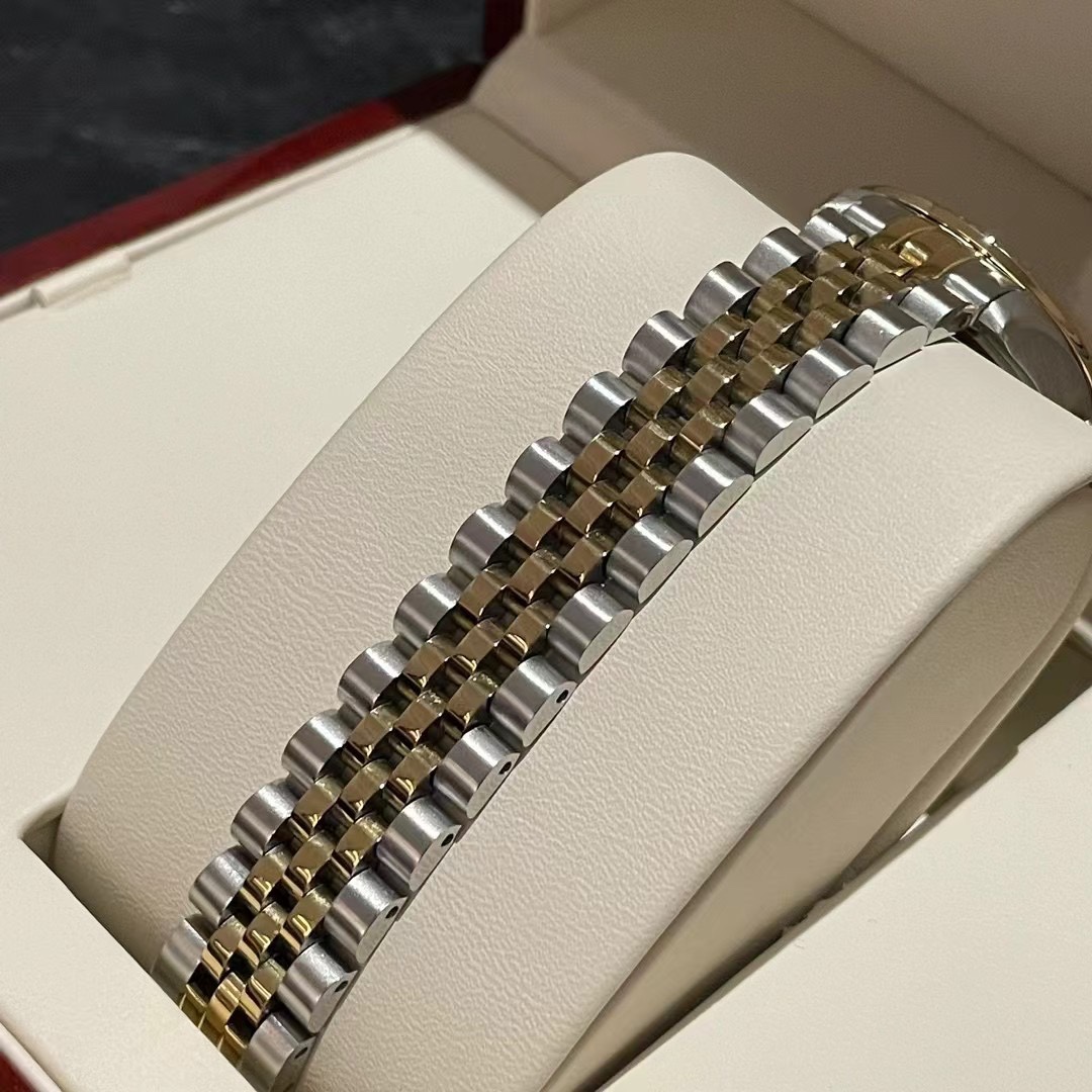 Two-Tone Stainless Steel Bracelet / CNC Precision-Engraved Motif - Comprehensive 3