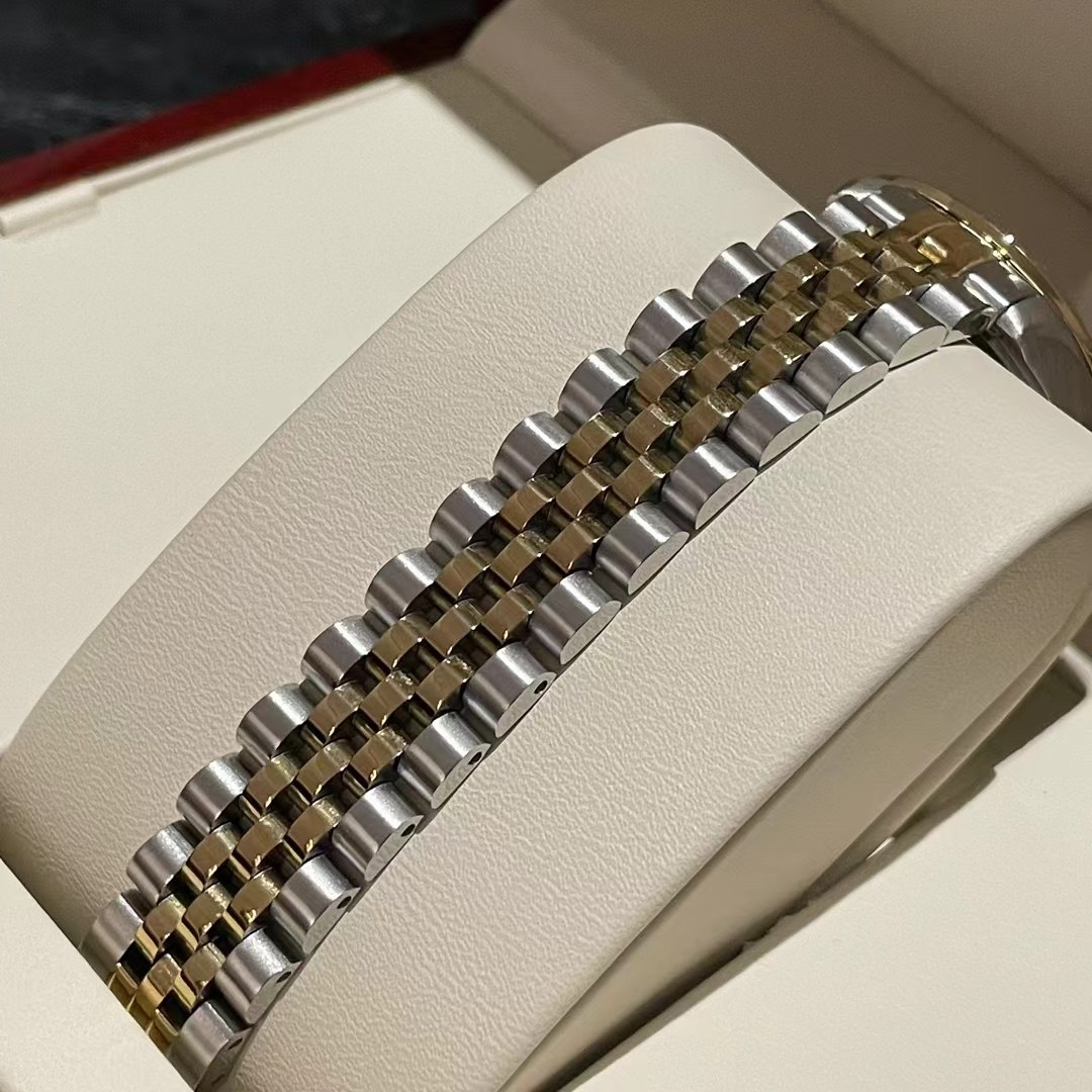 Two-Tone Stainless Steel Bracelet / CNC Precision-Engraved Motif - Comprehensive 4
