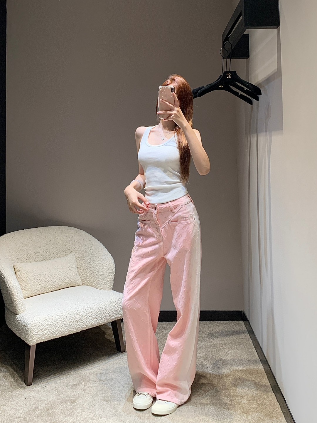 MiuMiu Clothing Jeans Pants & Trousers Pink Spring Collection