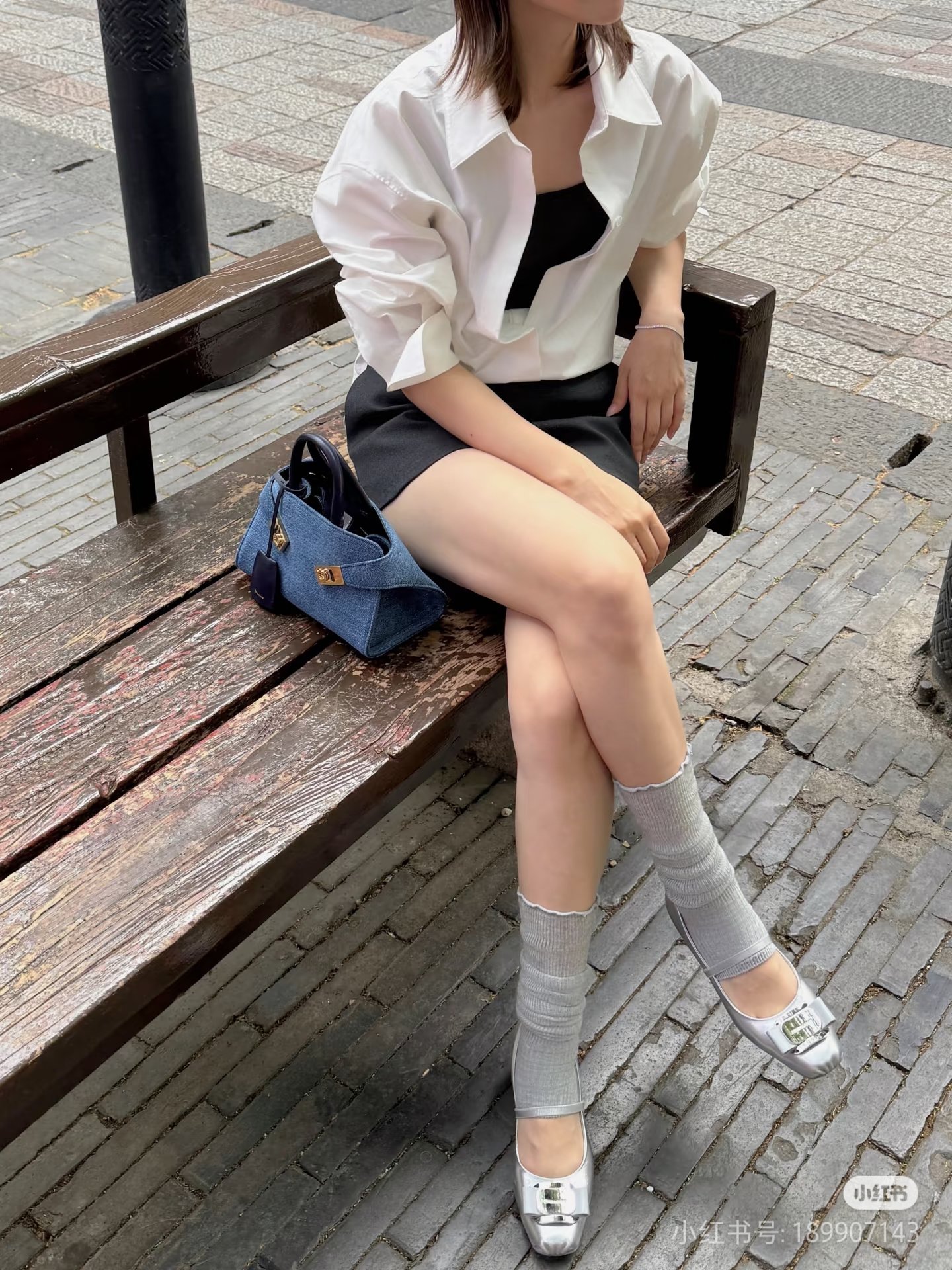 NO:385299,Xiaohongshu foot display picture, single shoes19860909小红书上脚展示图,单鞋,Women's Shoes