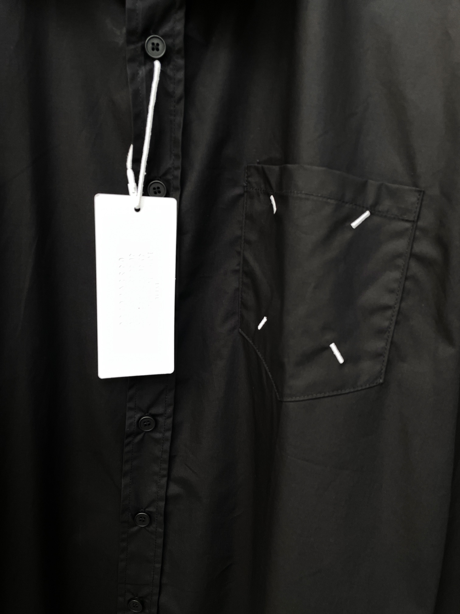 Maison Margiela MM6 Magira Shirt: Oversize Loose Fit with Logo Embroidery - 图片 6