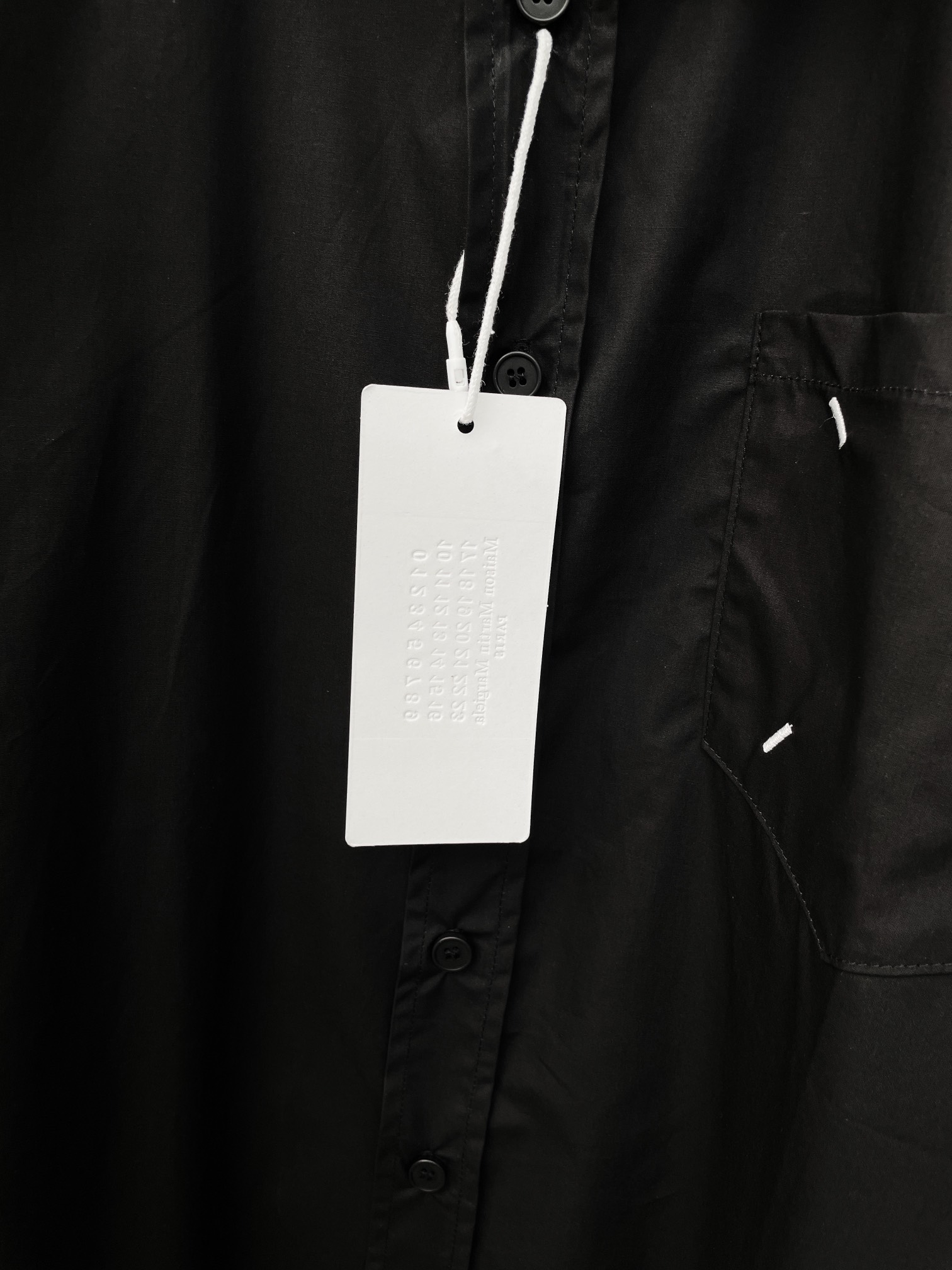 Maison Margiela MM6 Magira Shirt: Oversize Loose Fit with Logo Embroidery - 图片 7