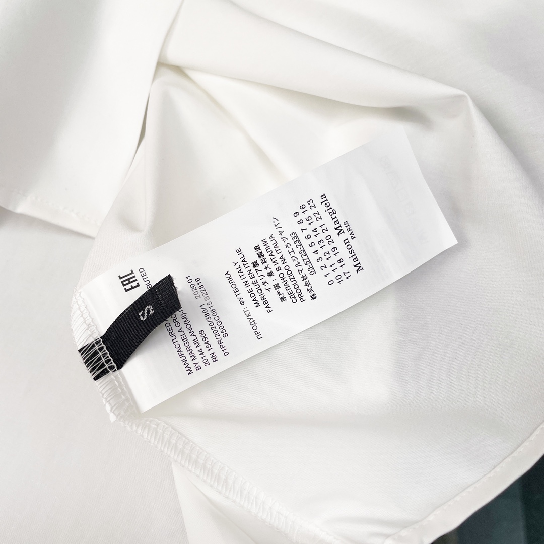 Maison Margiela MM6 Magira Embroidered Shirt Review: Oversized H-Type Design - 图片 2