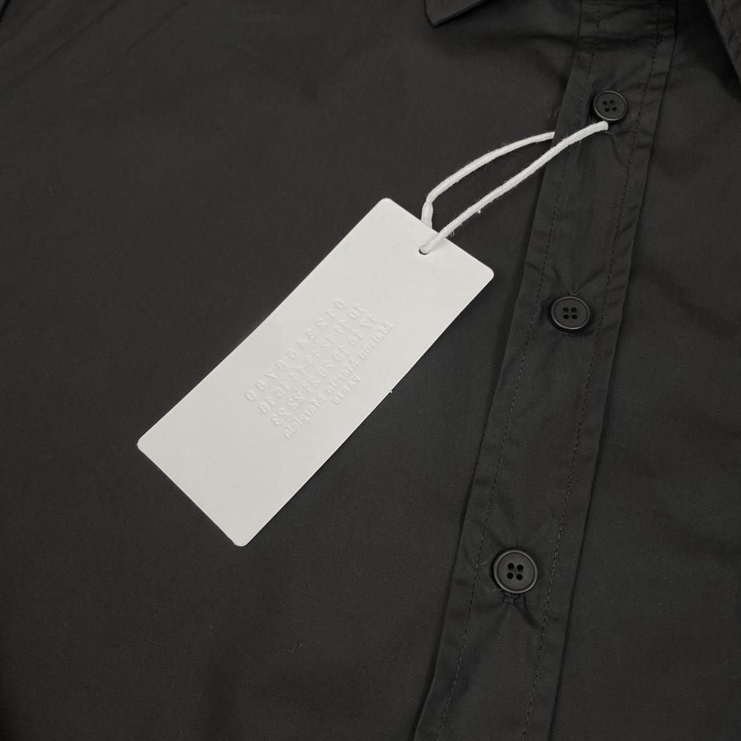 Maison Margiela MM6 Magira Embroidered Shirt Review: Oversized H-Type Design - 图片 5