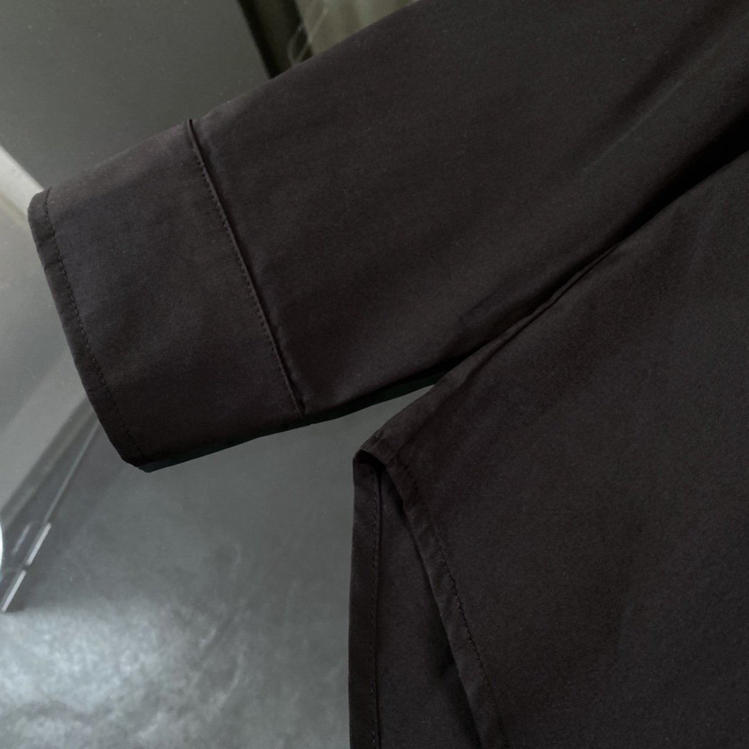 Maison Margiela MM6 Magira Quadrant Embroidered Shirt in Black and White - 图片 7