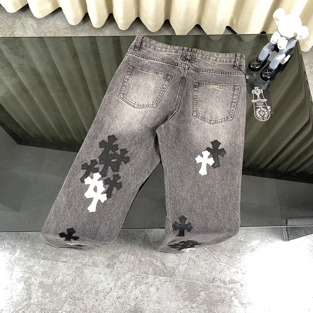 Alternative view of Chrome Hearts Jeans 00667