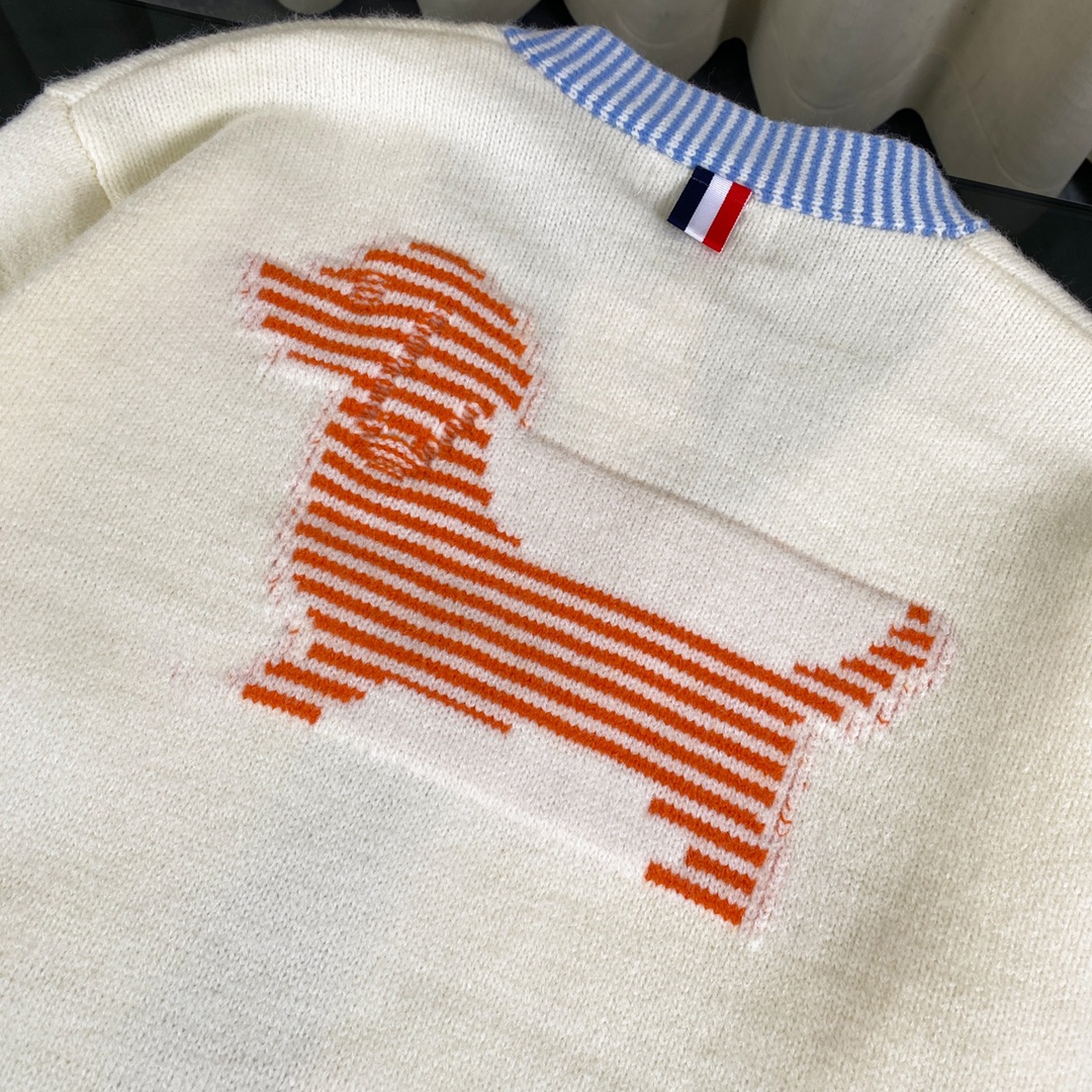THOM BROWNE TB 23ss Wool Sweater: High-End Custom Design and Thom Browne’s Influence - 图片 3