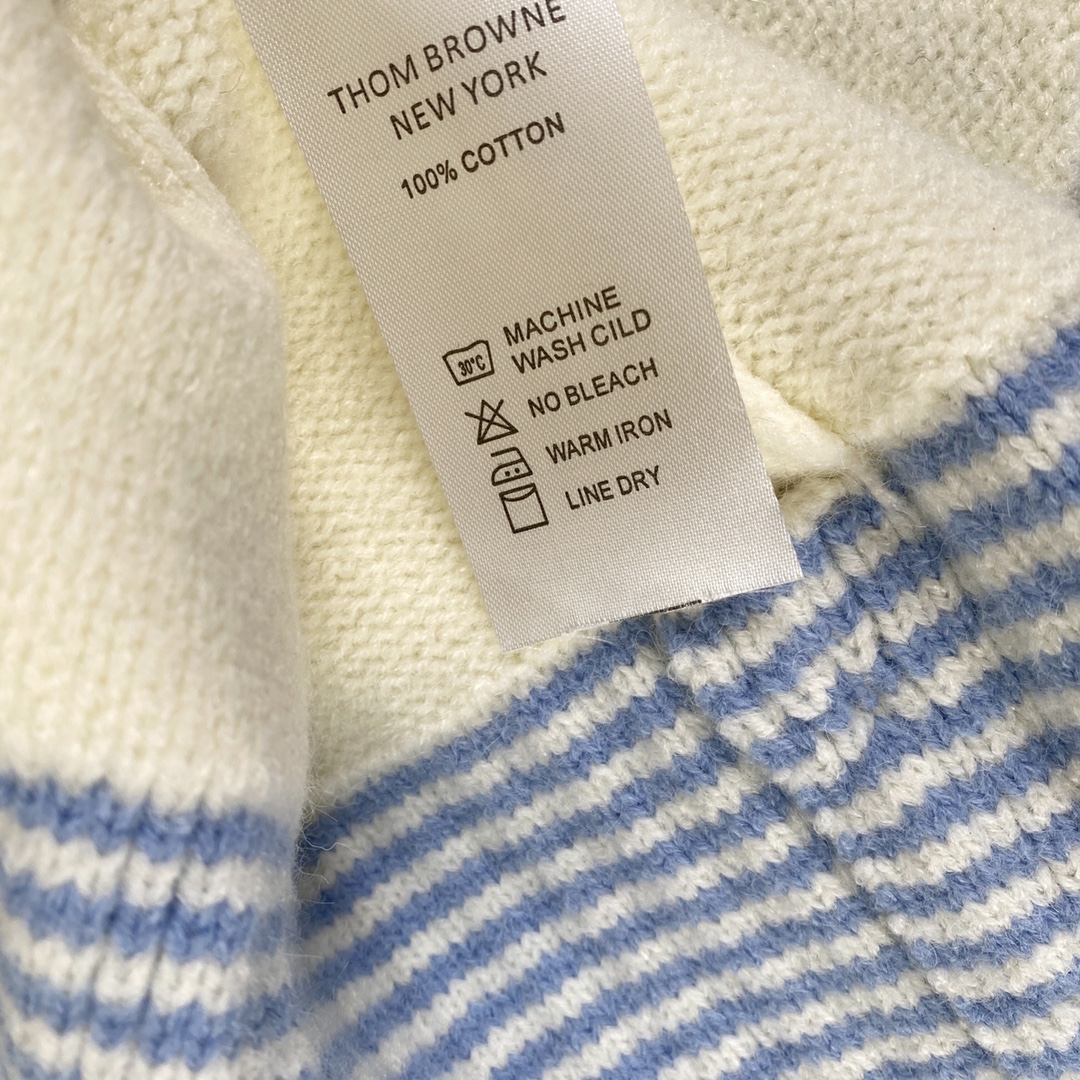 THOM BROWNE TB 23ss Wool Sweater: High-End Custom Design and Thom Browne’s Influence - 图片 7