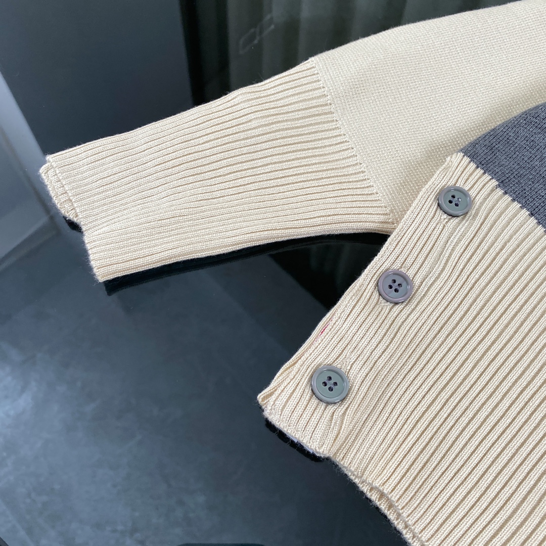 THOM BROWNE TB 23ss Wool Sweater Jacket: Classic Design, High-End Quality - 图片 9