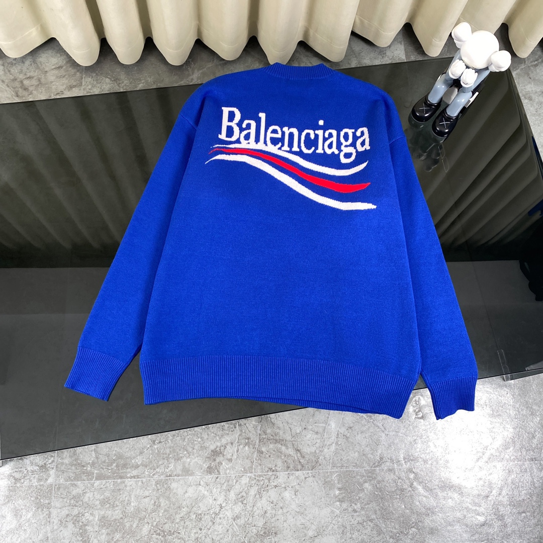 Luxury Balenciaga 23s Wool Sweater – Premium Quality, Multiple Colors & Sizes - 图片 2